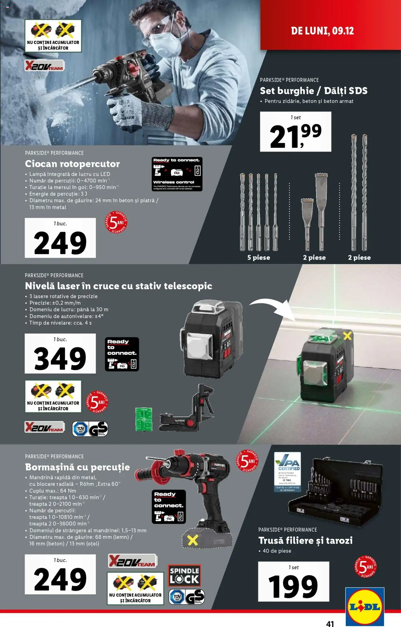 Catalog LIDL 9 - 15 Decembrie 2024 | Pagina 41