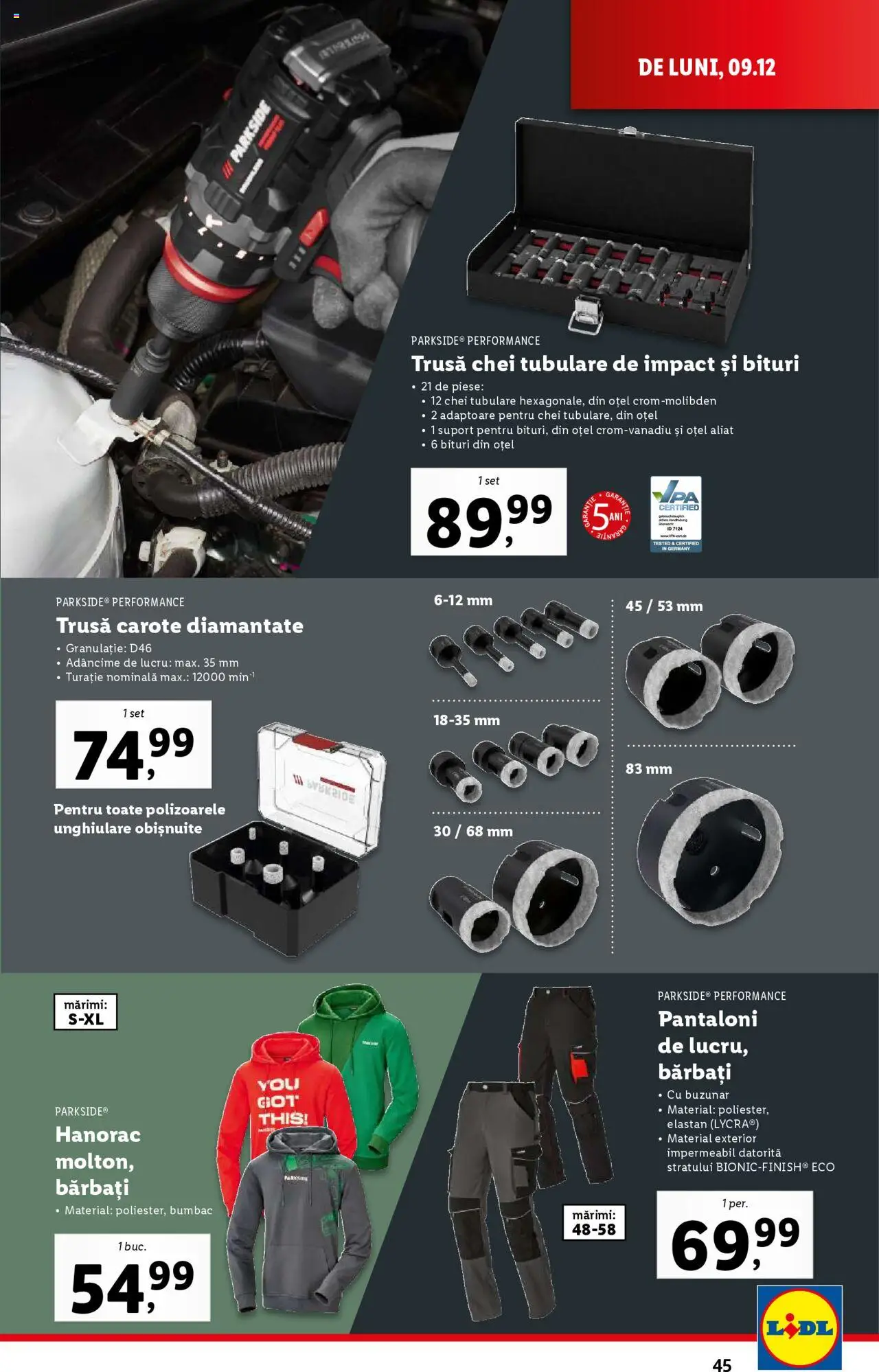 Catalog LIDL 9 - 15 Decembrie 2024 | Pagina 45