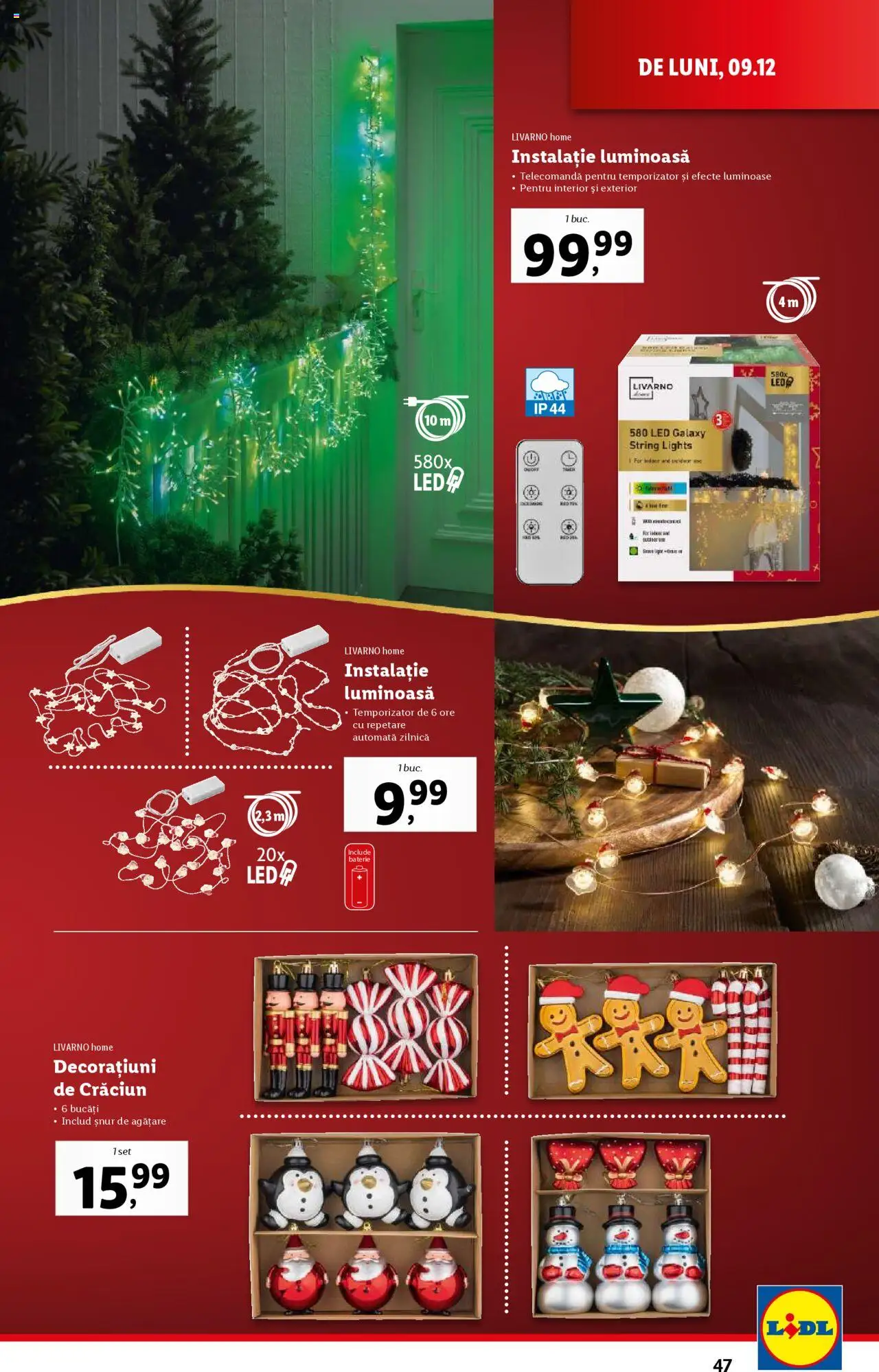 Catalog LIDL 9 - 15 Decembrie 2024 | Pagina 47
