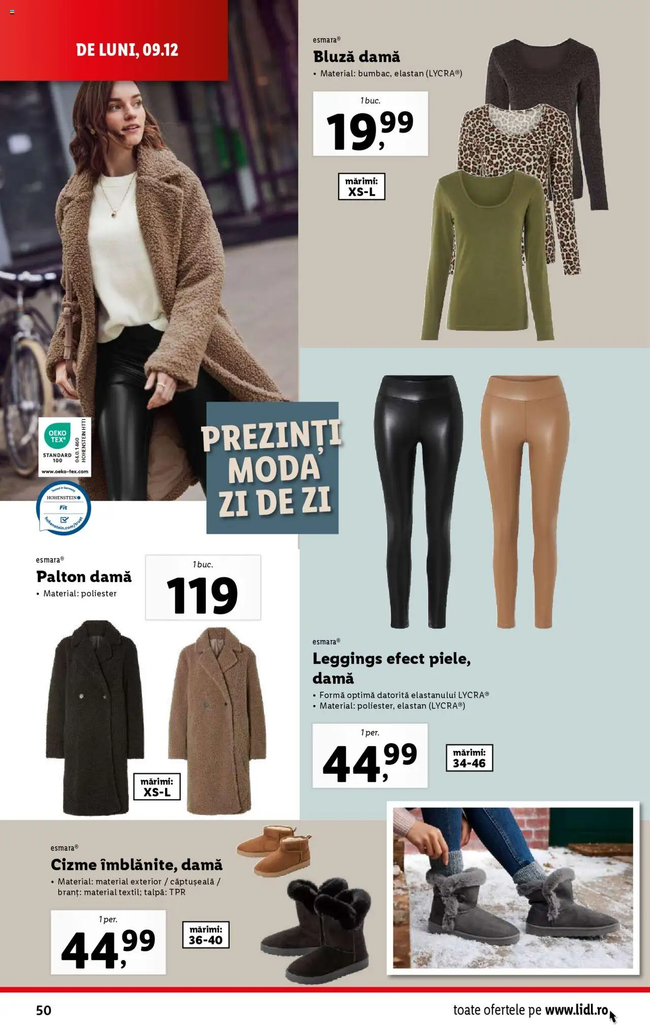 Catalog LIDL 9 - 15 Decembrie 2024 | Pagina 50