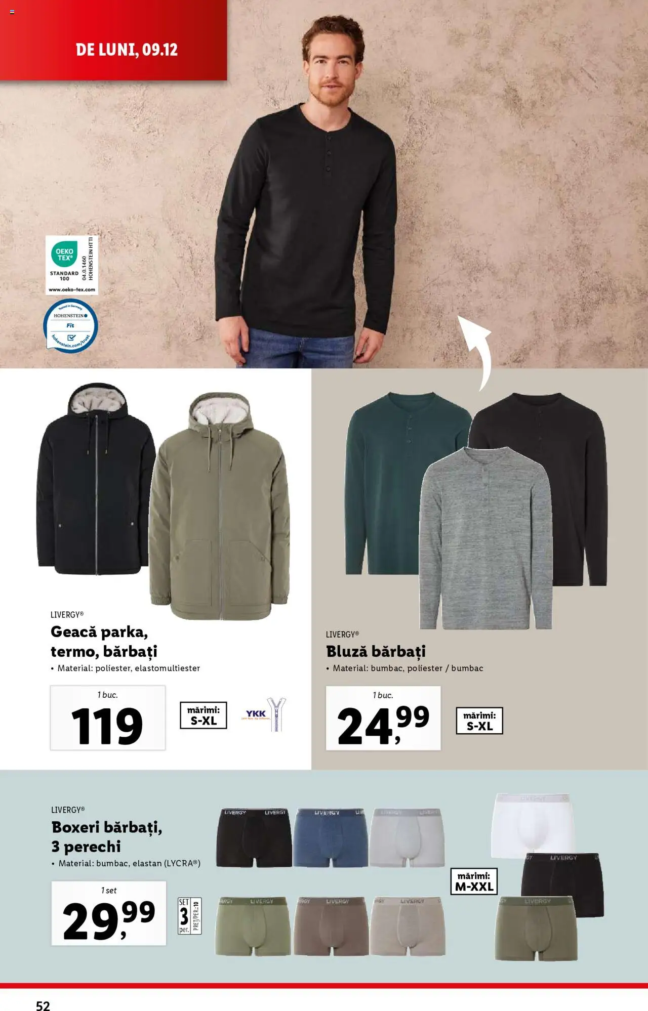 Catalog LIDL 9 - 15 Decembrie 2024 | Pagina 52