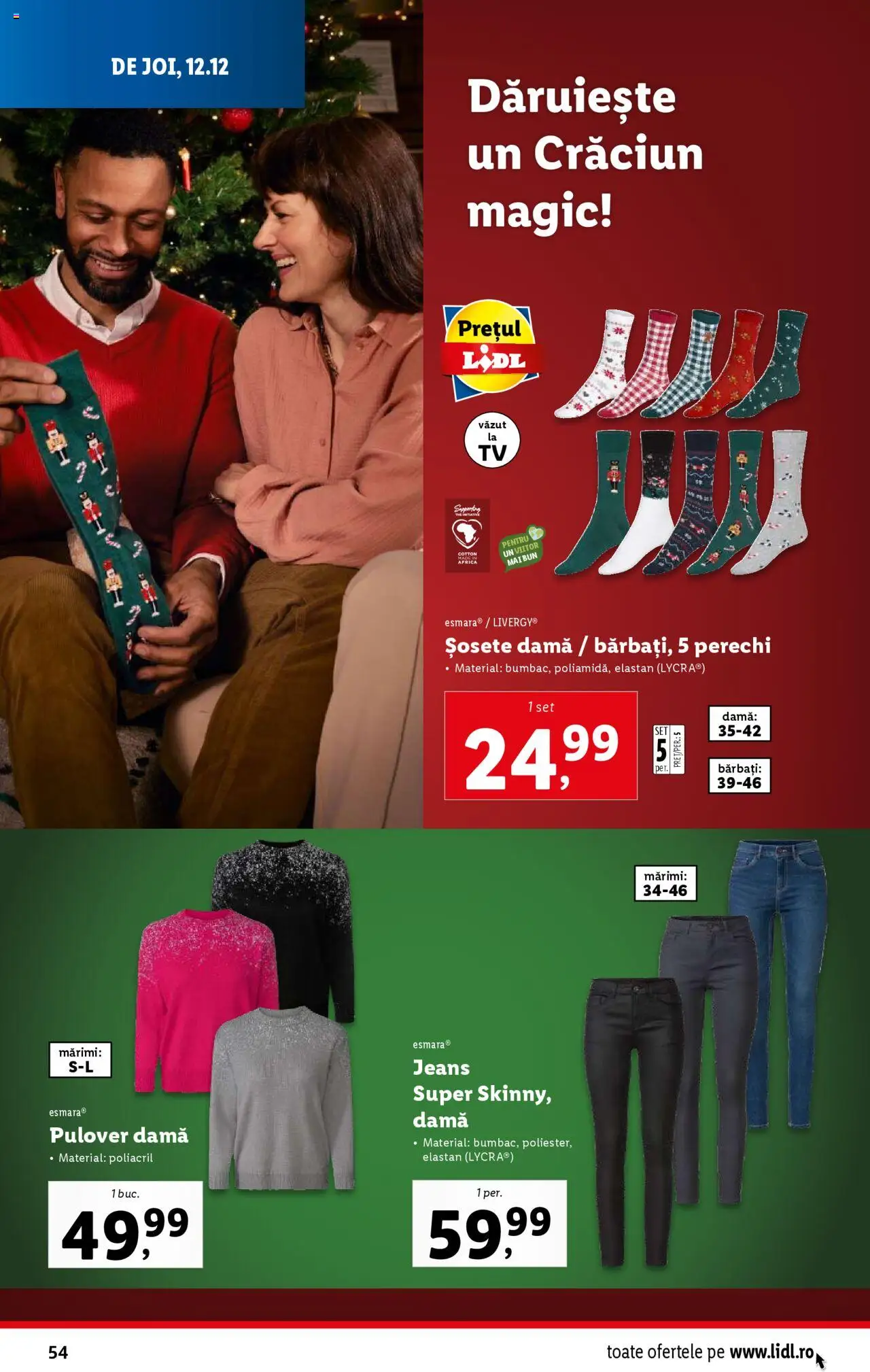 Catalog LIDL 9 - 15 Decembrie 2024 | Pagina 54