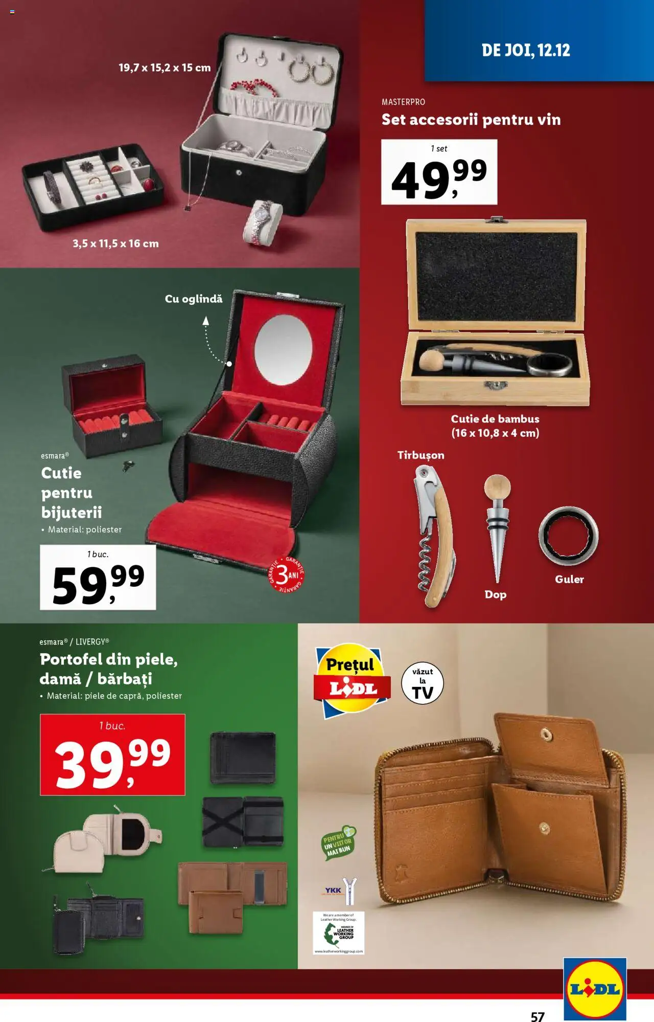Catalog LIDL 9 - 15 Decembrie 2024 | Pagina 57