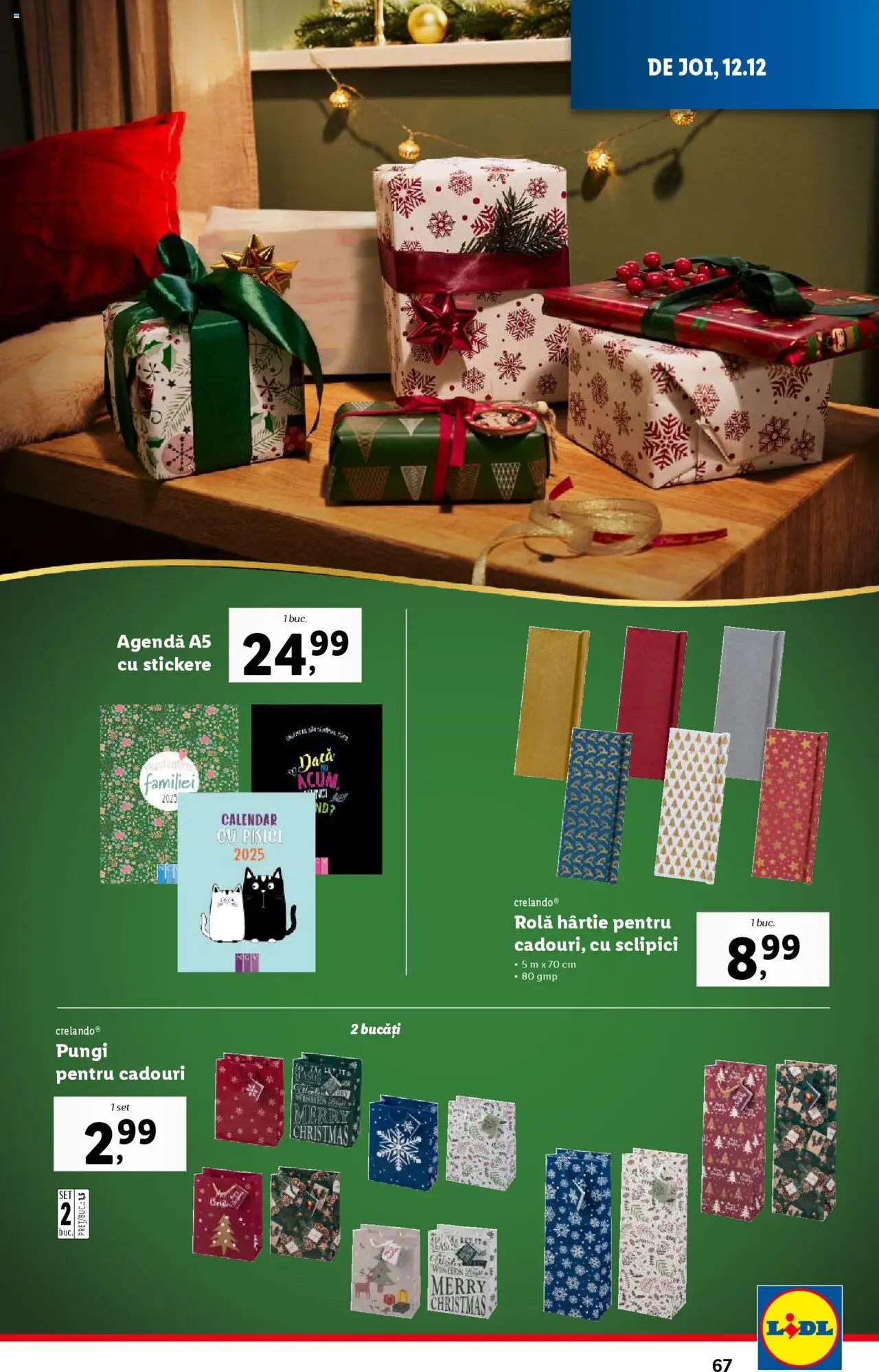Catalog LIDL 9 - 15 Decembrie 2024 | Pagina 67