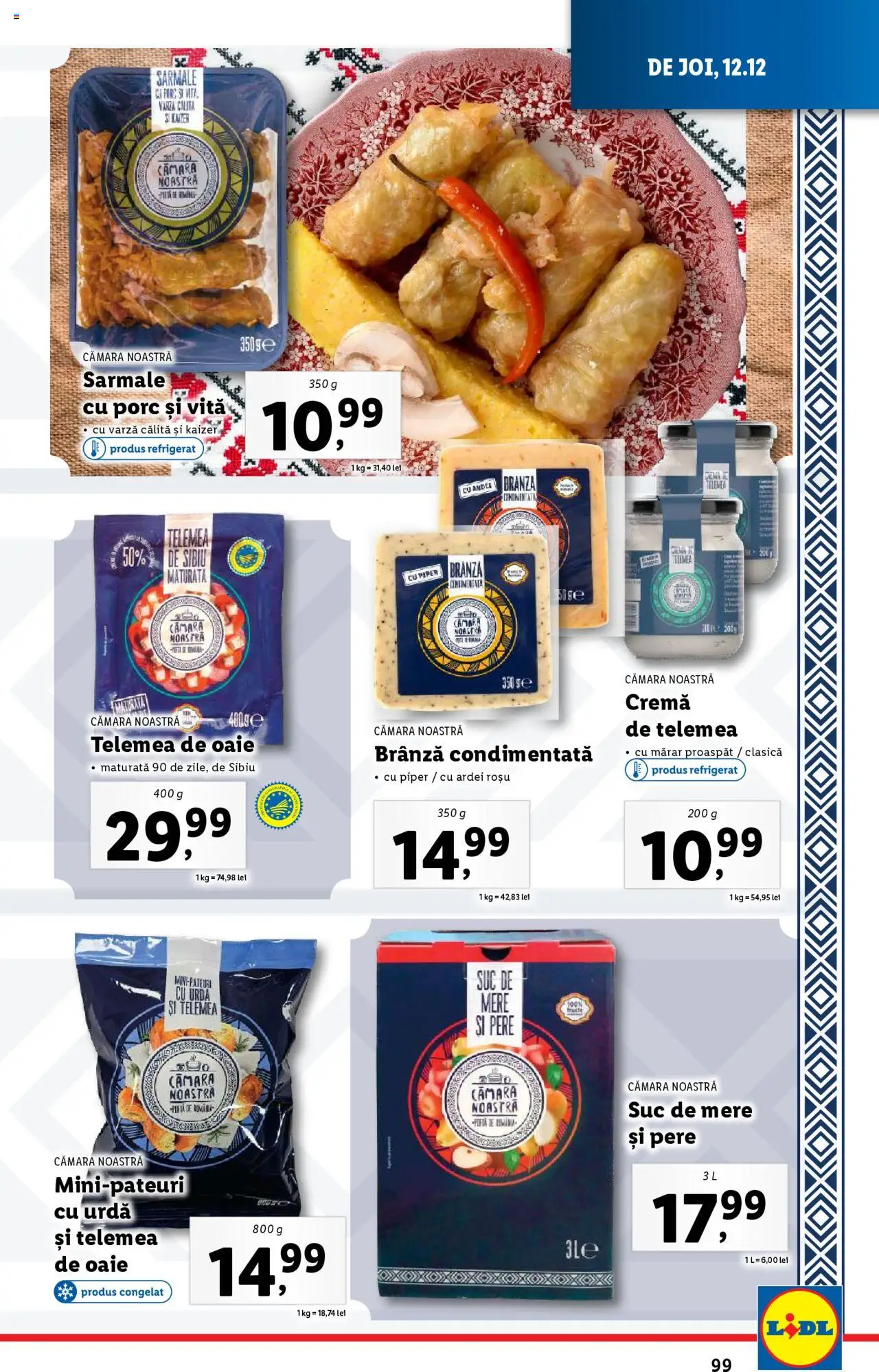 Catalog LIDL 9 - 15 Decembrie 2024 | Pagina 99