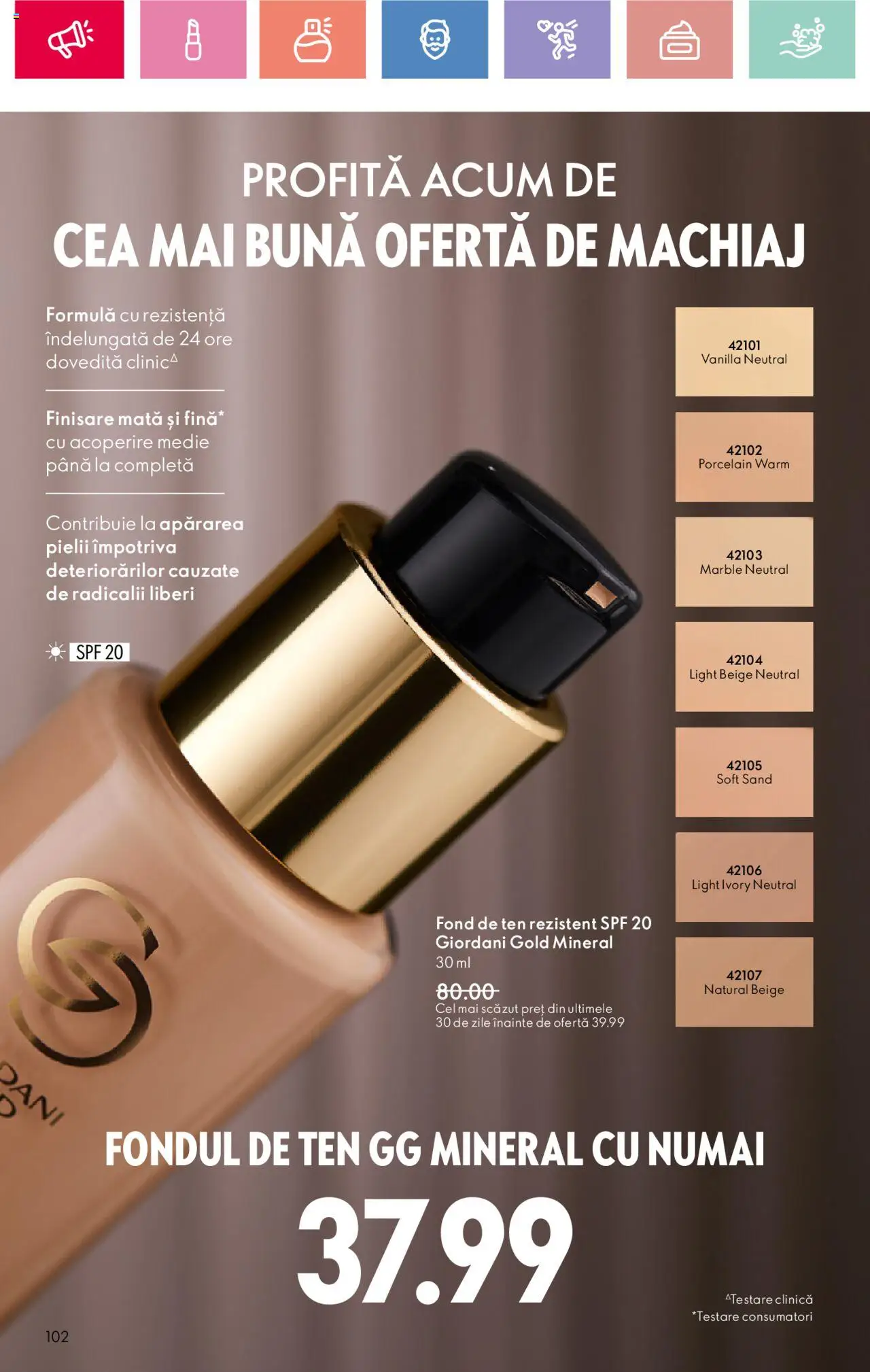 Catalog Oriflame 29 Decembrie 2024 - 18 Ianuarie 2025 | Pagina 102