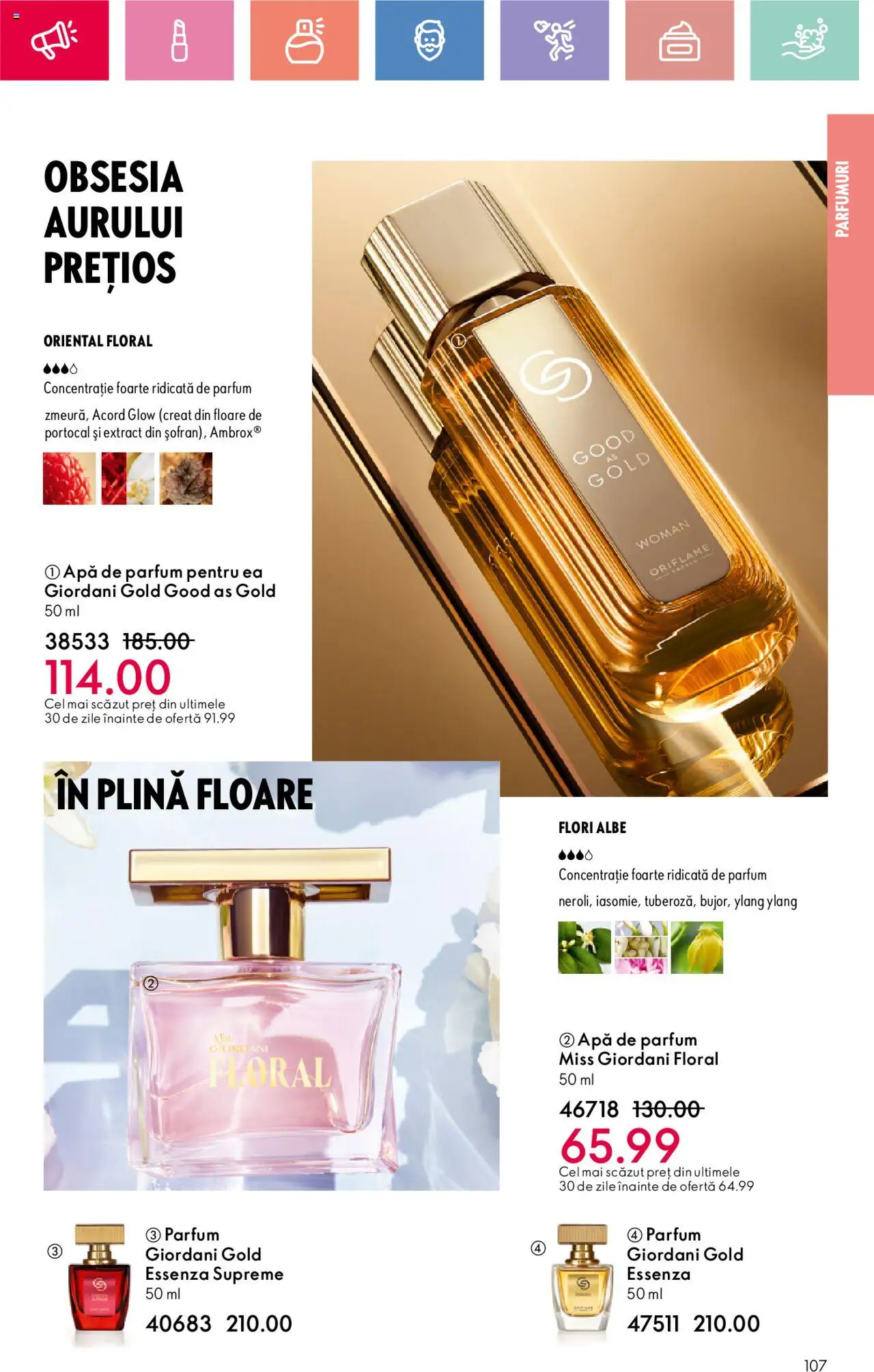 Catalog Oriflame 29 Decembrie 2024 - 18 Ianuarie 2025 | Pagina 107