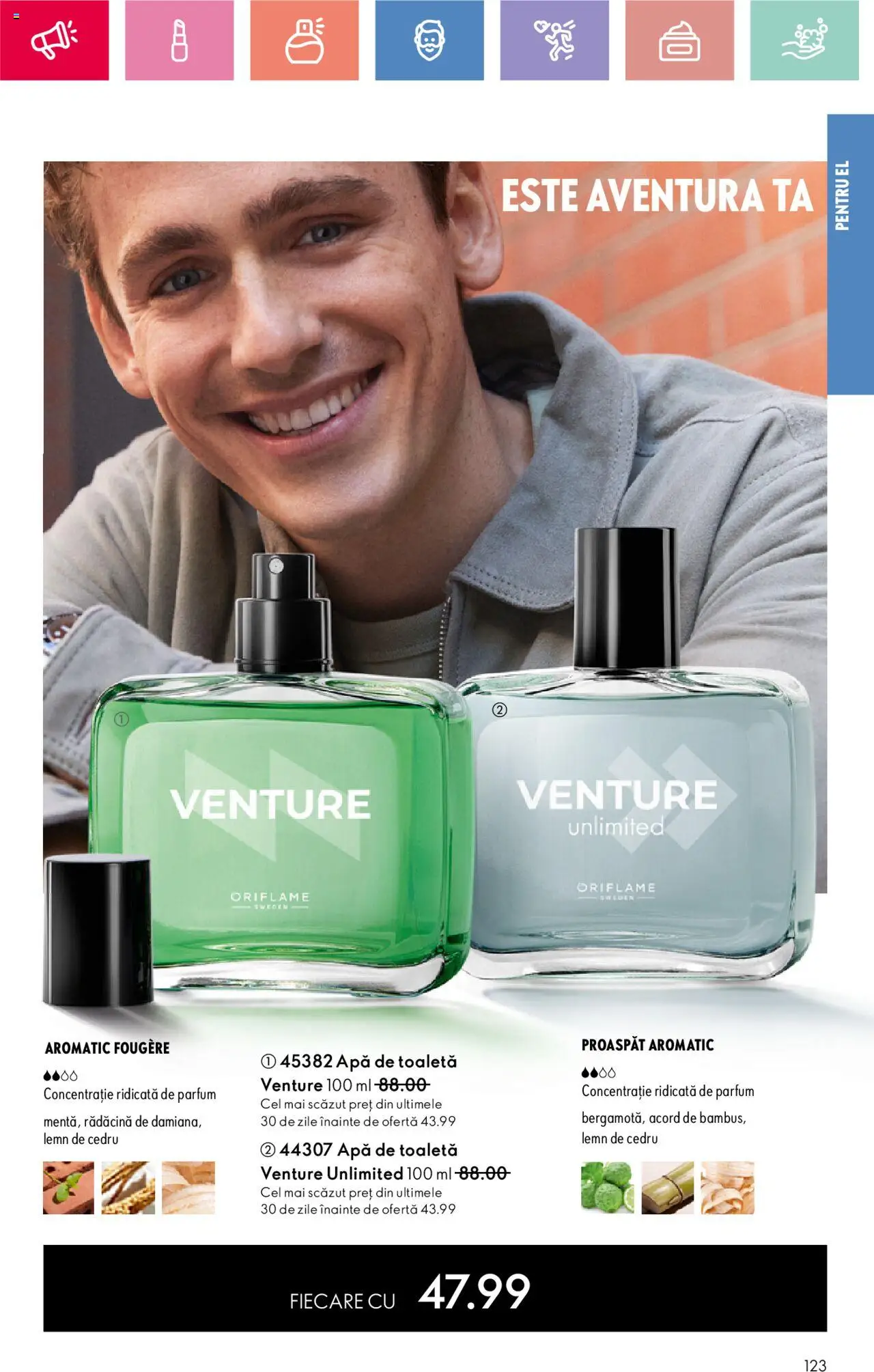 Catalog Oriflame 29 Decembrie 2024 - 18 Ianuarie 2025 | Pagina 123