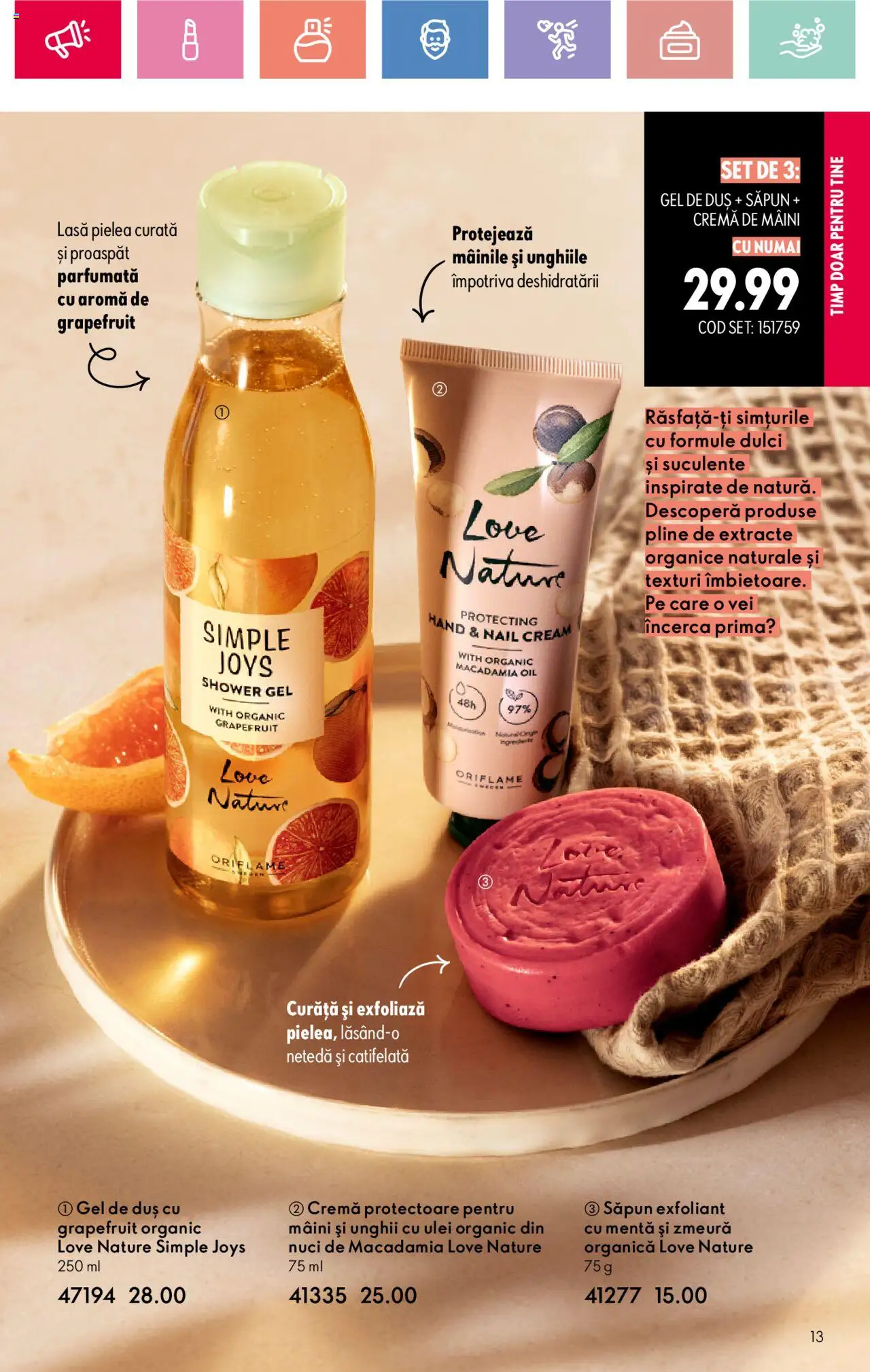 Catalog Oriflame 29 Decembrie 2024 - 18 Ianuarie 2025 | Pagina 13