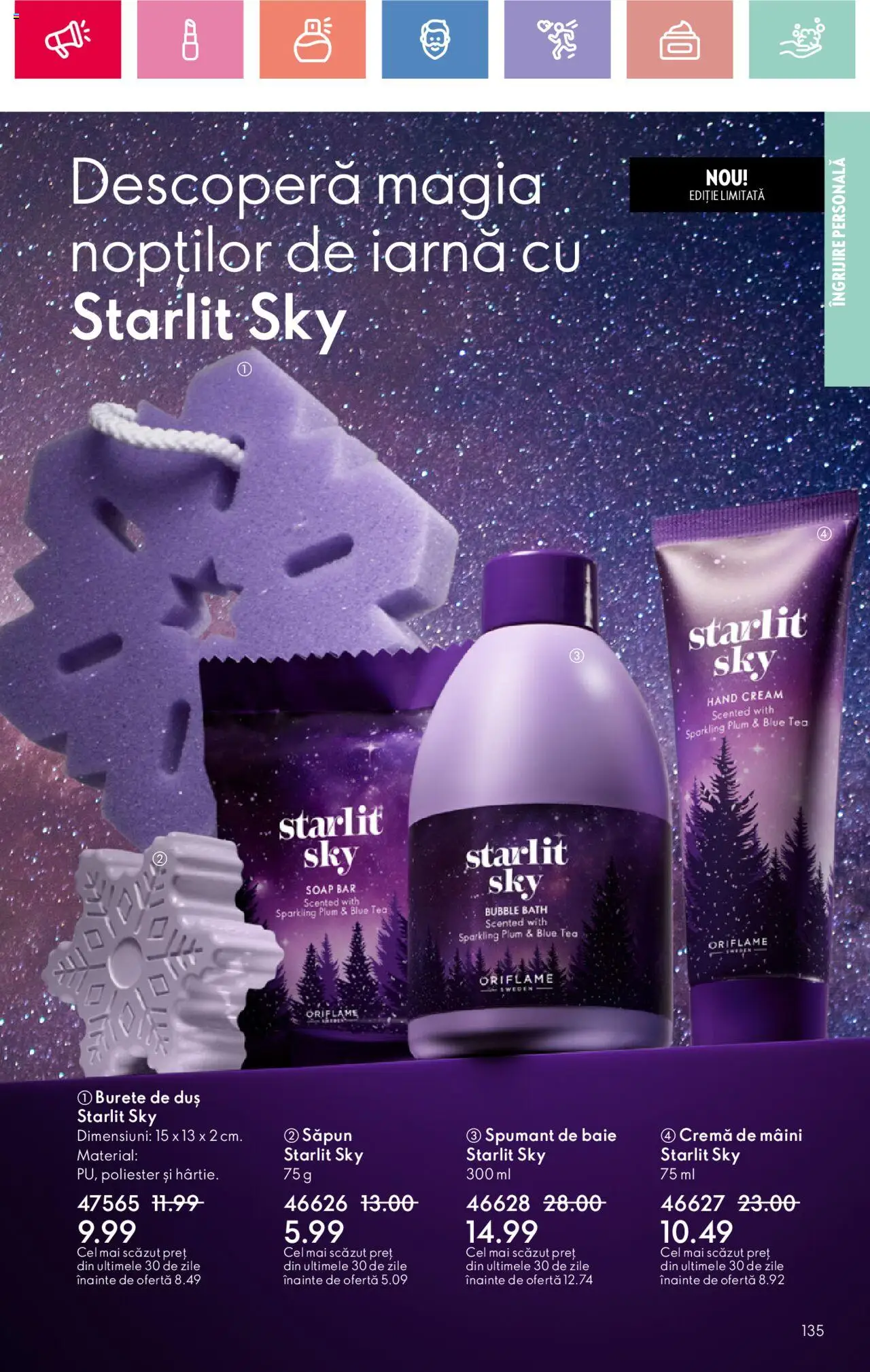 Catalog Oriflame 29 Decembrie 2024 - 18 Ianuarie 2025 | Pagina 135