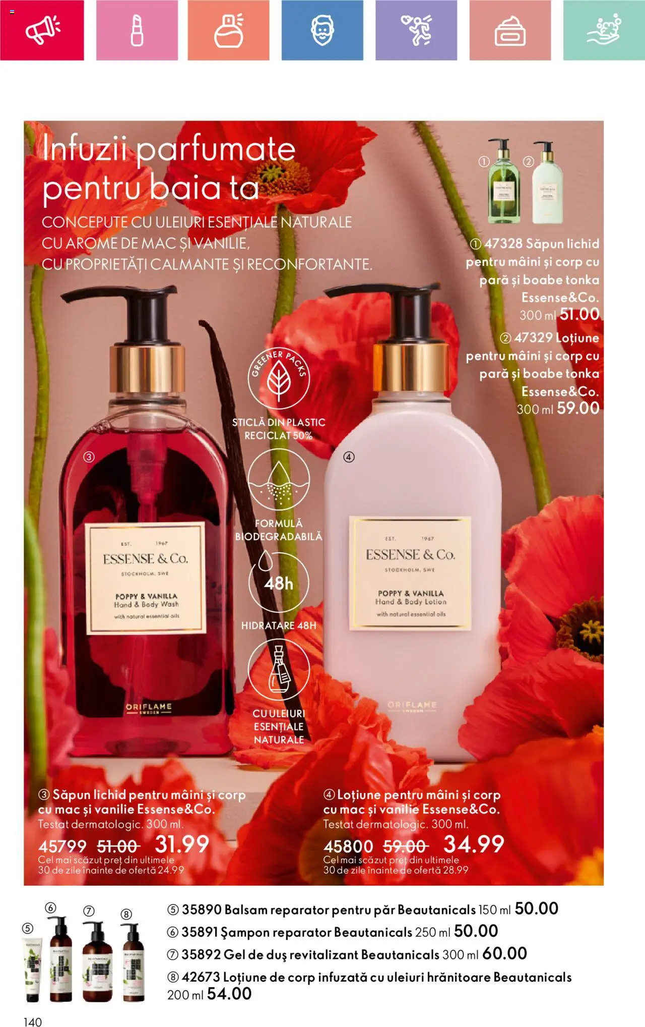 Catalog Oriflame 29 Decembrie 2024 - 18 Ianuarie 2025 | Pagina 140