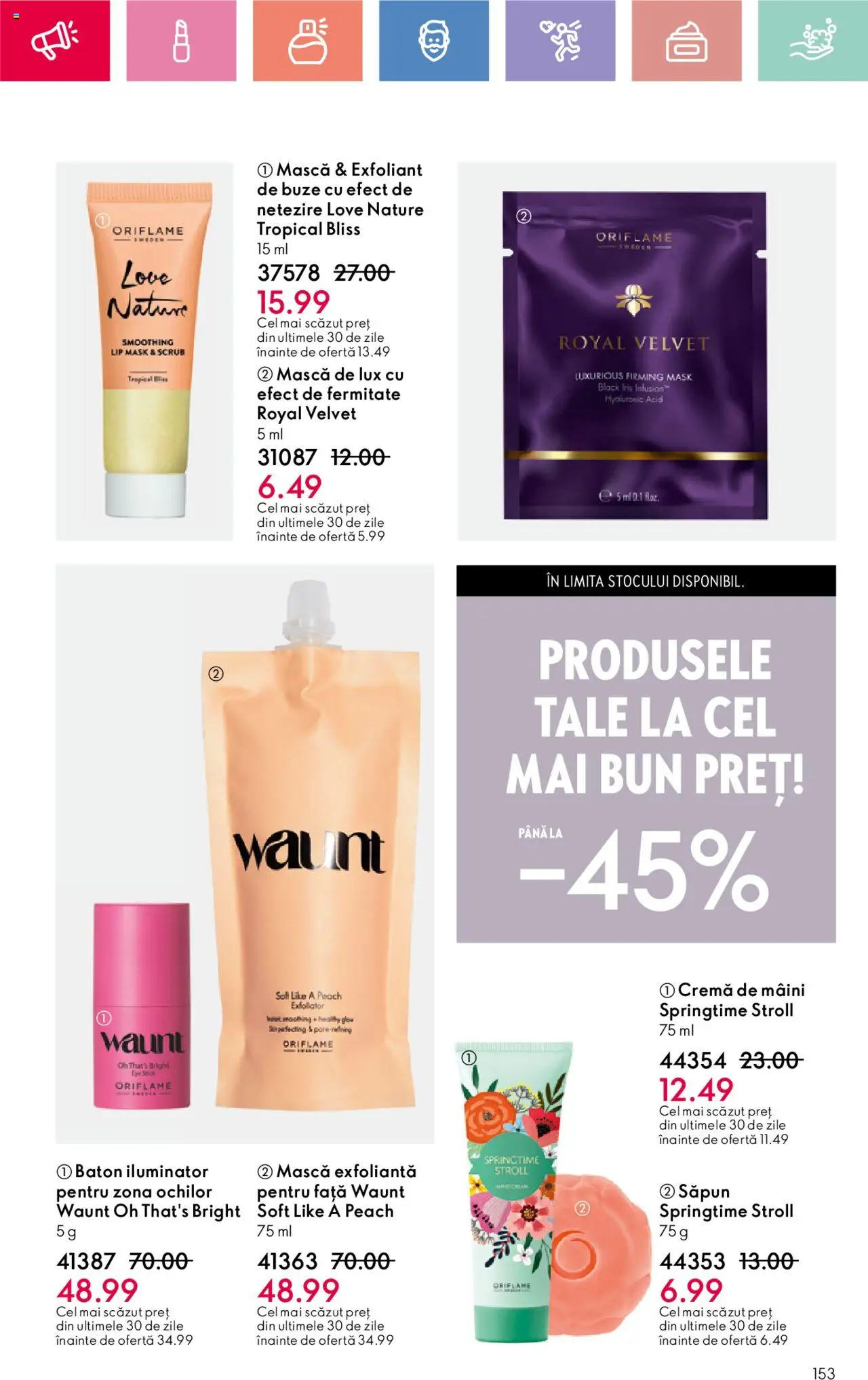 Catalog Oriflame 29 Decembrie 2024 - 18 Ianuarie 2025 | Pagina 153