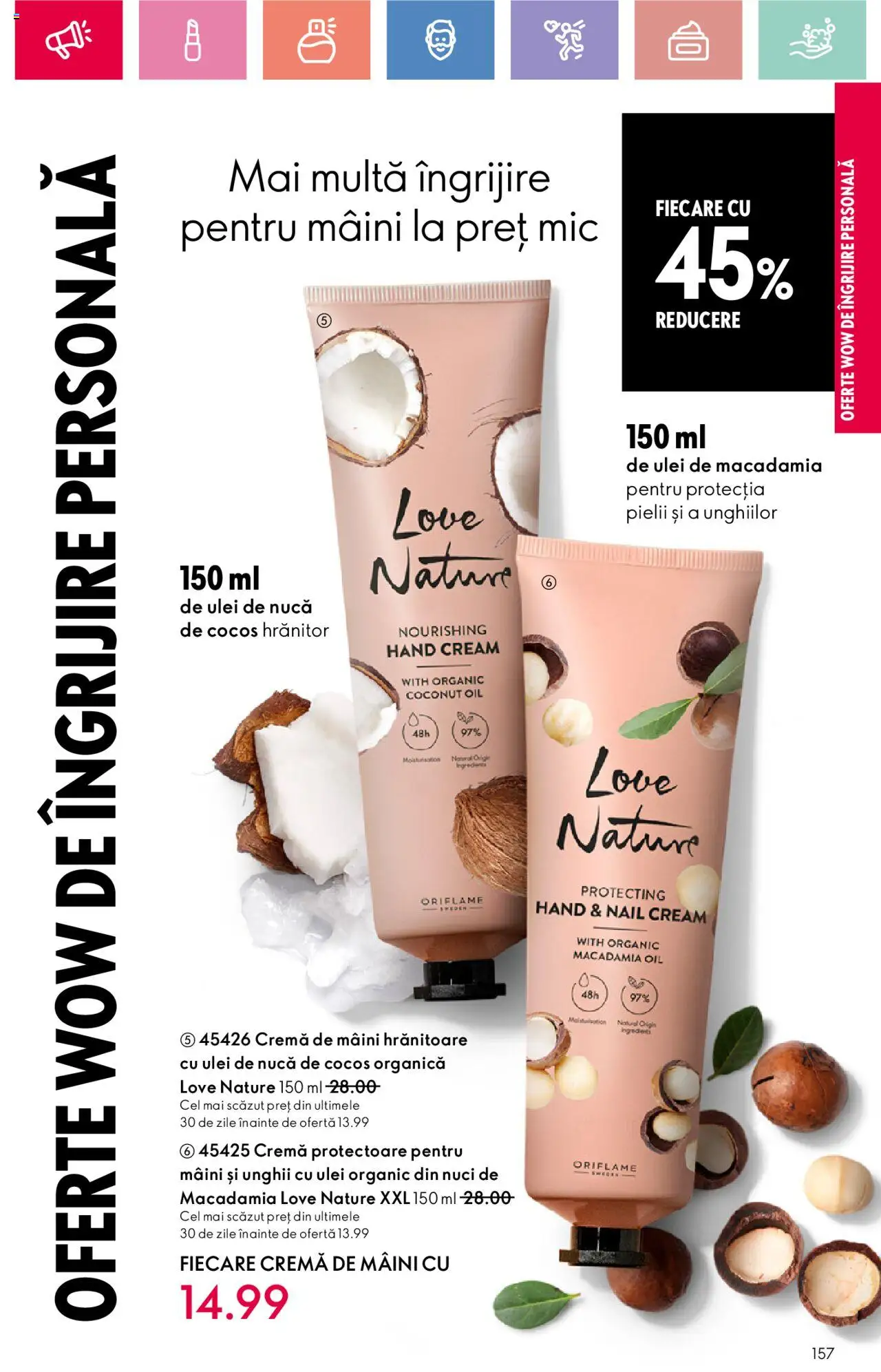 Catalog Oriflame 29 Decembrie 2024 - 18 Ianuarie 2025 | Pagina 157