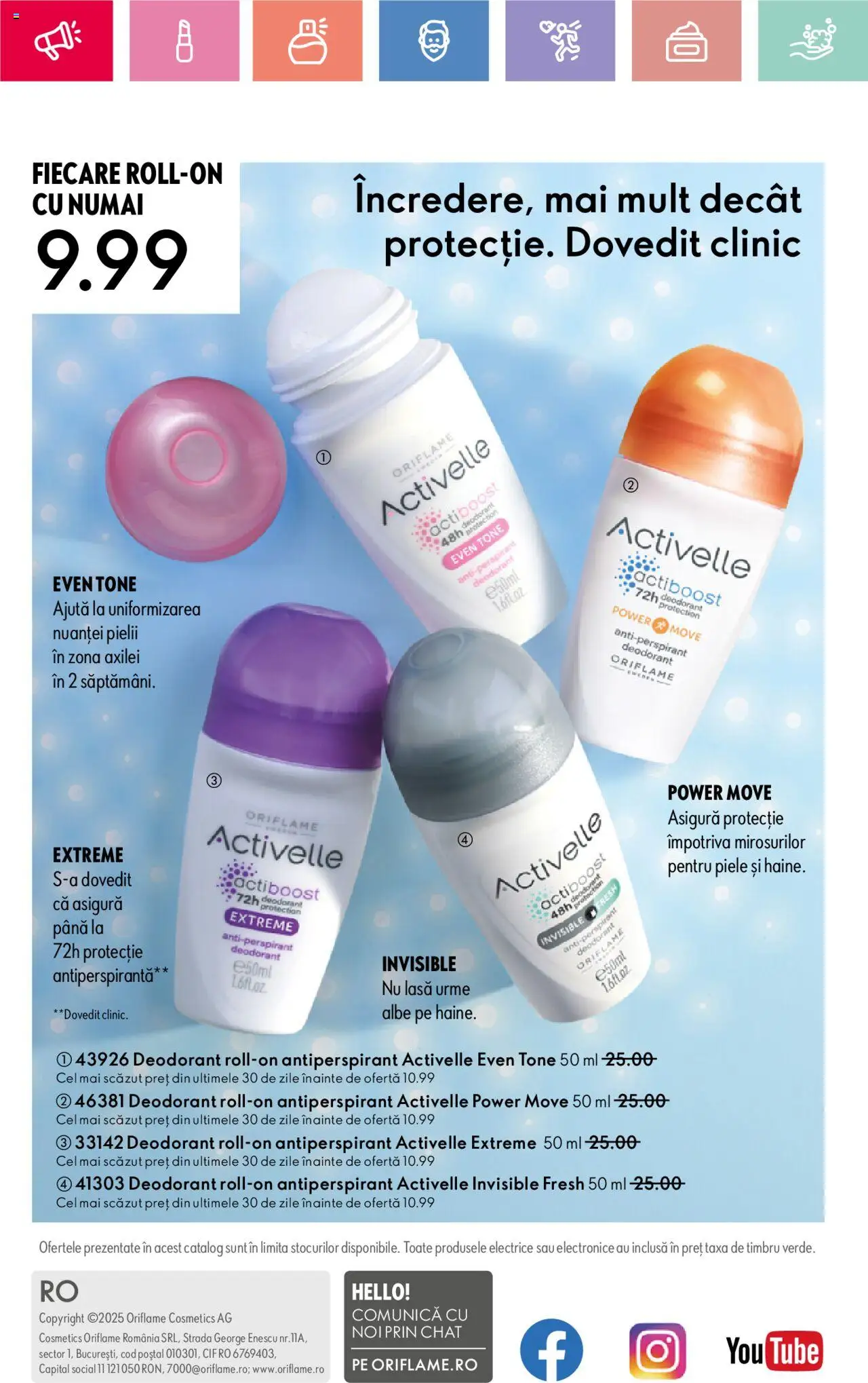 Catalog Oriflame 29 Decembrie 2024 - 18 Ianuarie 2025 | Pagina 164