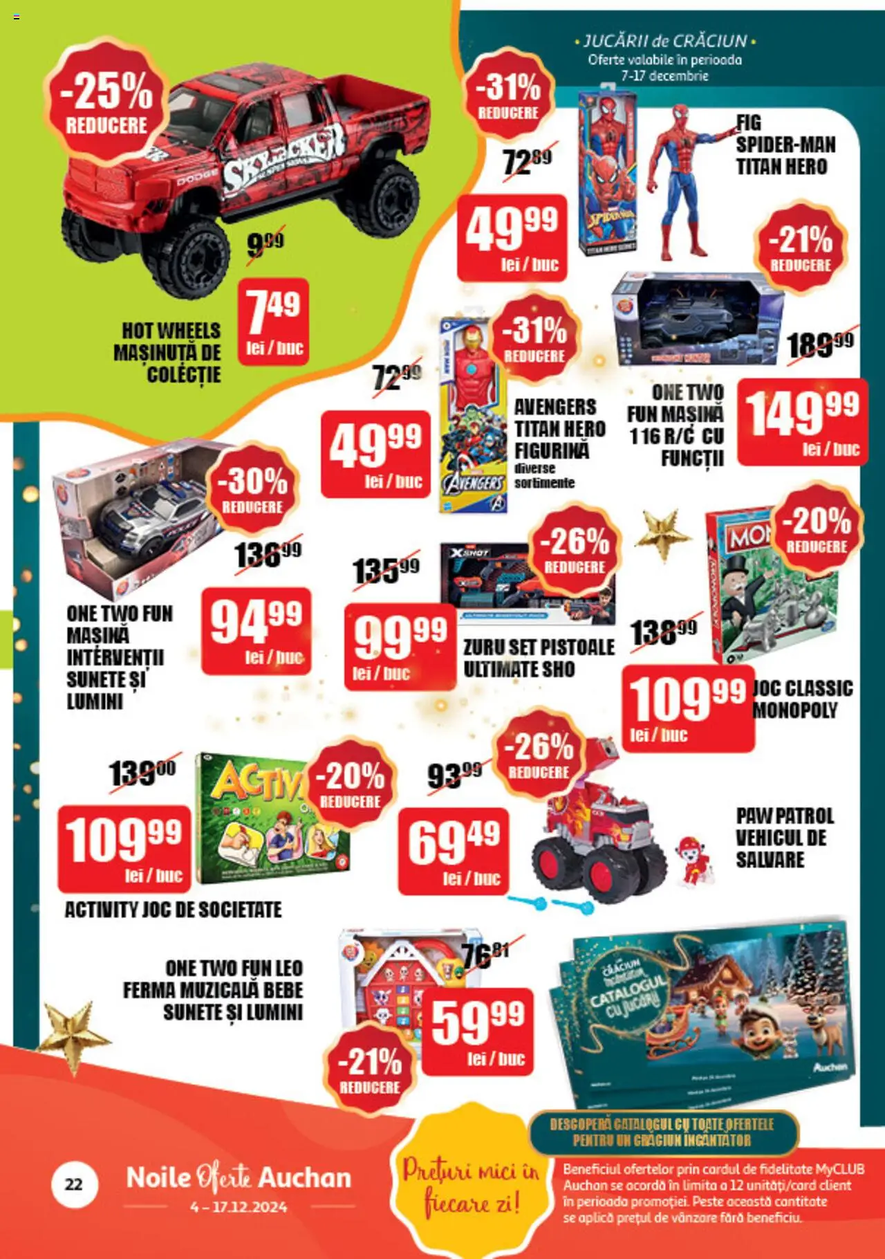 Catalog Auchan 4 - 17 Decembrie 2024 | Pagina 22
