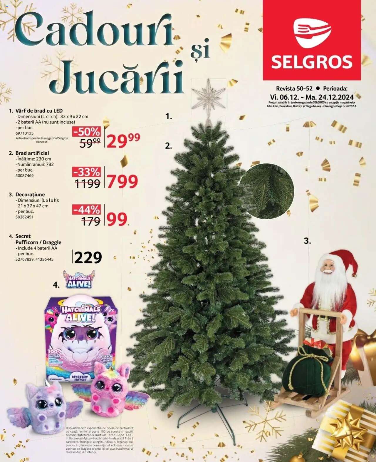 Catalog Selgros 6 - 24 Decembrie 2024 | Pagina 1