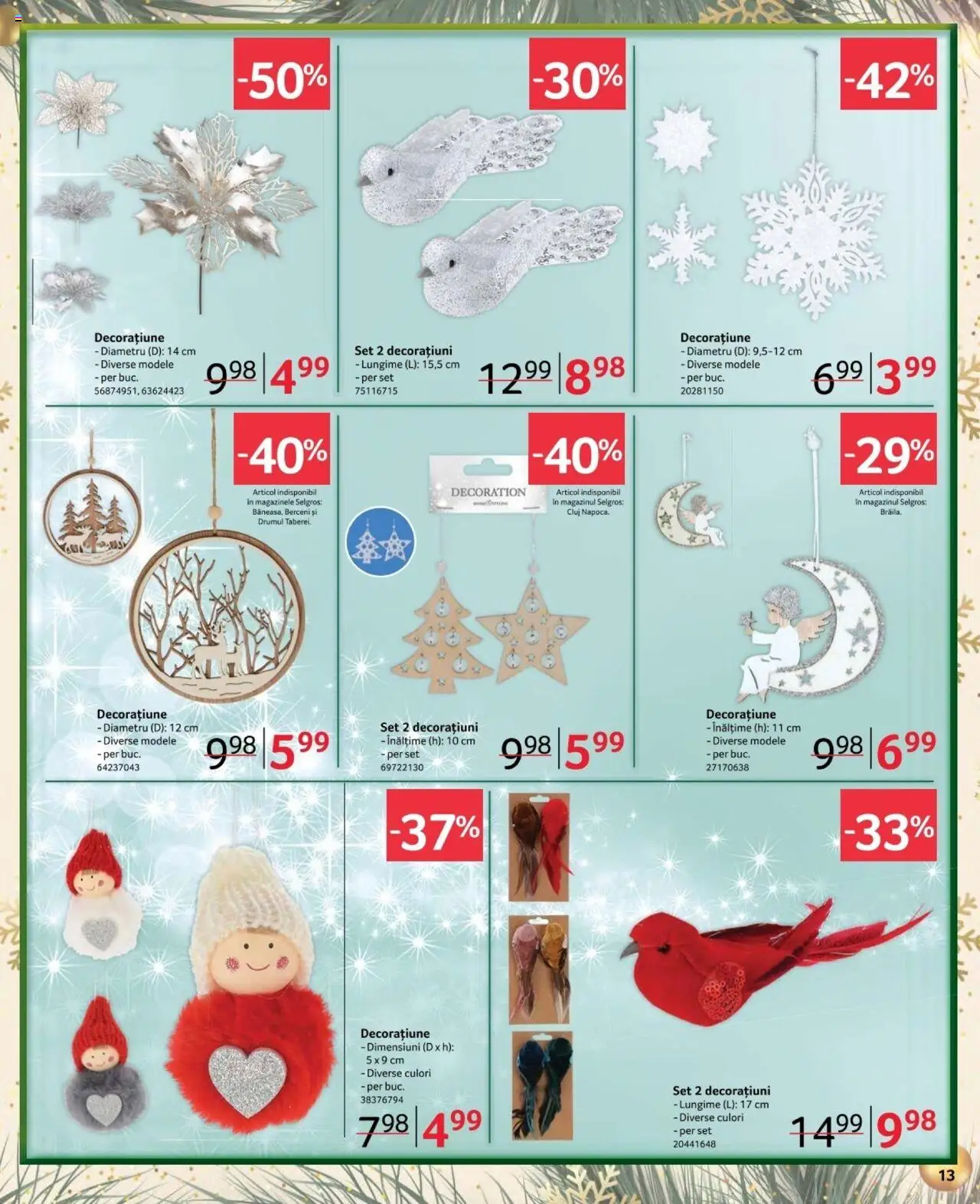 Catalog Selgros 6 - 24 Decembrie 2024 | Pagina 13