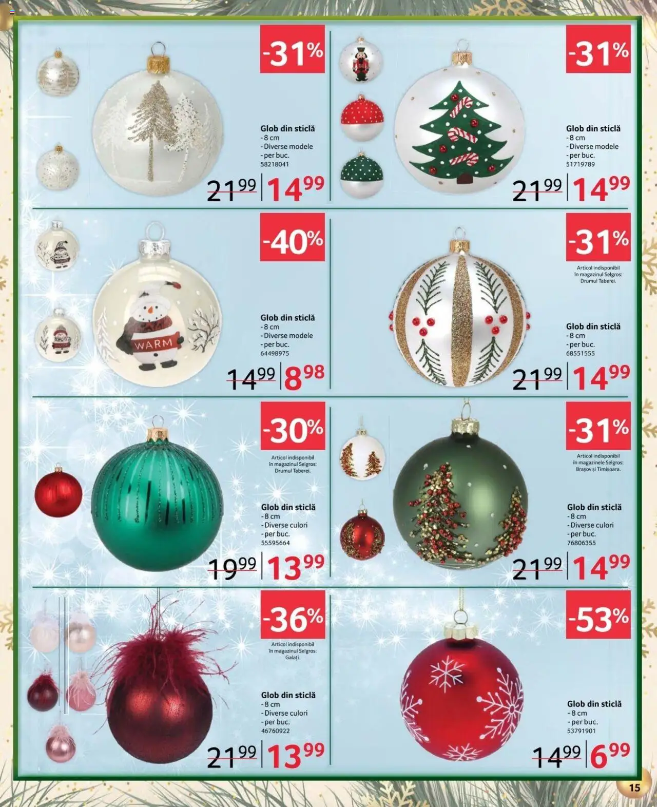Catalog Selgros 6 - 24 Decembrie 2024 | Pagina 15