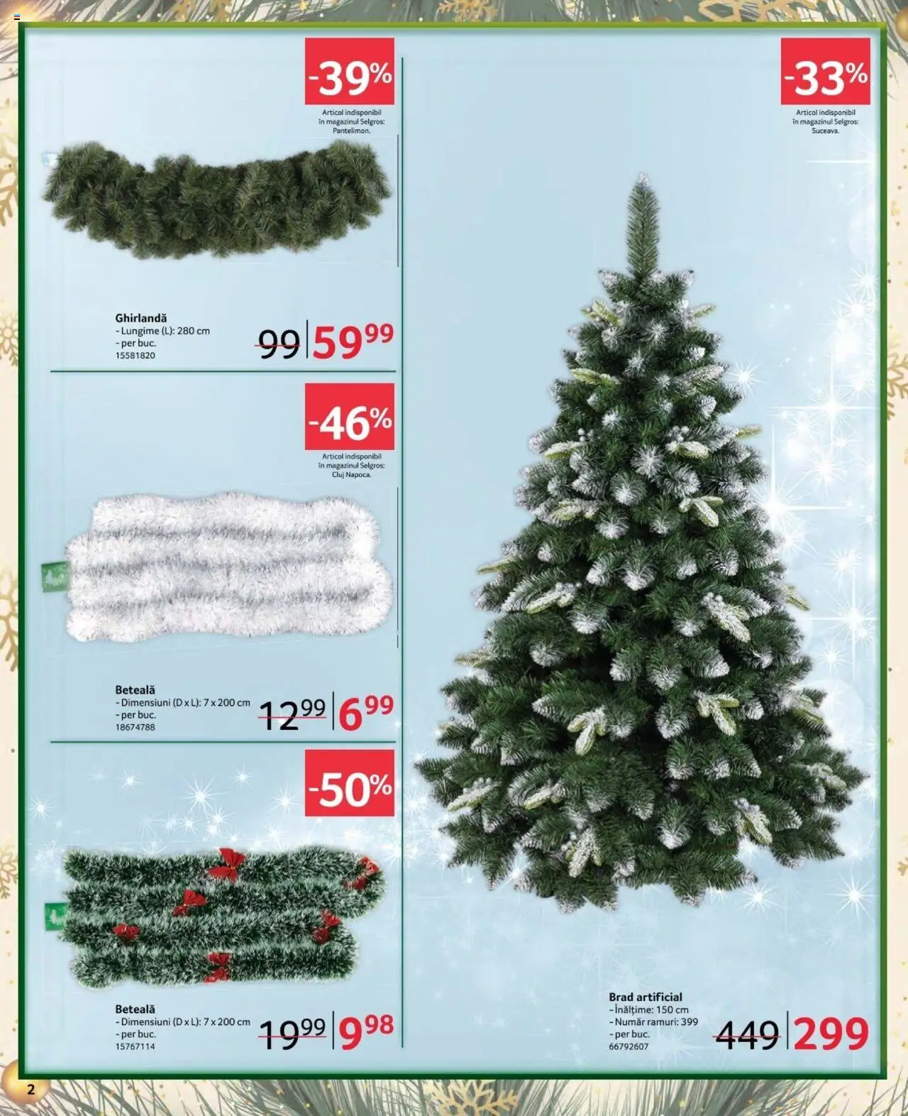 Catalog Selgros 6 - 24 Decembrie 2024 | Pagina 2