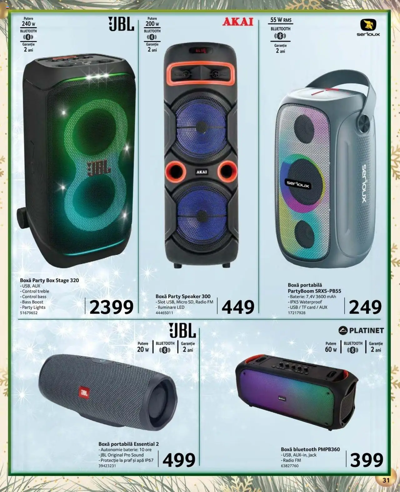 Catalog Selgros 6 - 24 Decembrie 2024 | Pagina 31