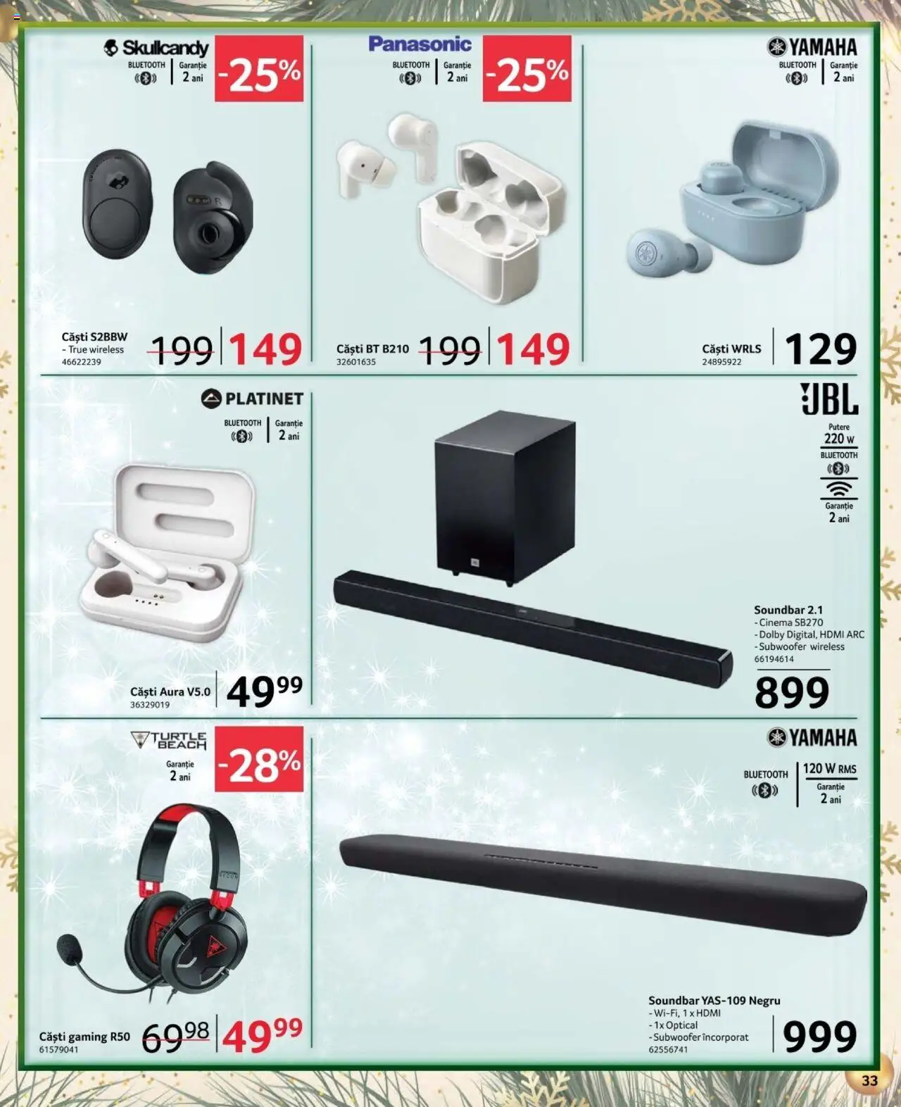 Catalog Selgros 6 - 24 Decembrie 2024 | Pagina 33