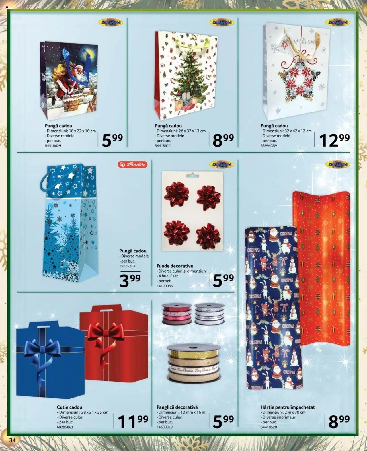 Catalog Selgros 6 - 24 Decembrie 2024 | Pagina 34