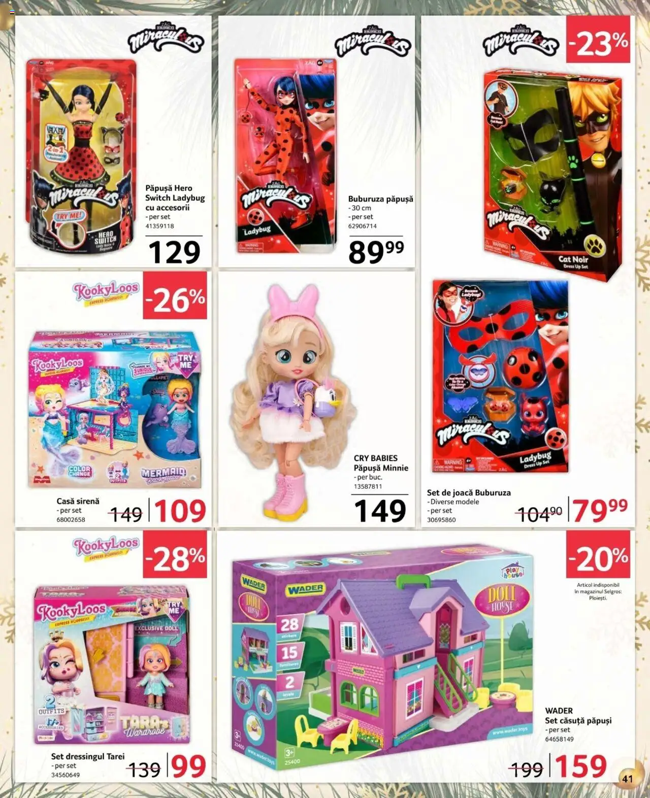 Catalog Selgros 6 - 24 Decembrie 2024 | Pagina 41