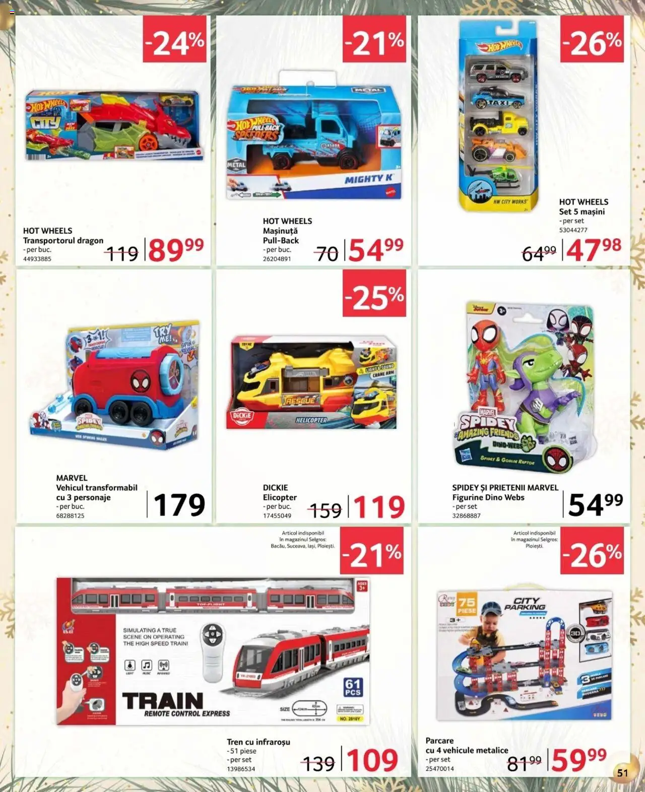 Catalog Selgros 6 - 24 Decembrie 2024 | Pagina 51