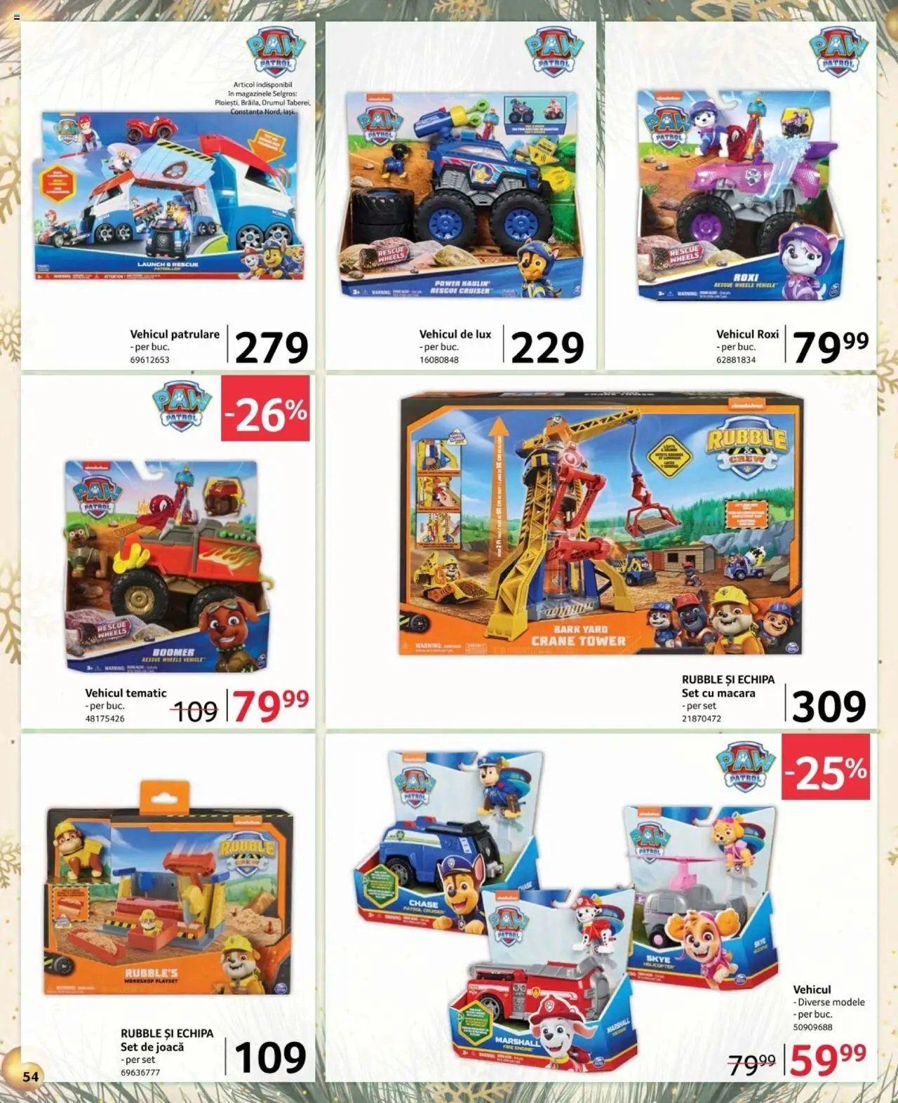 Catalog Selgros 6 - 24 Decembrie 2024 | Pagina 54