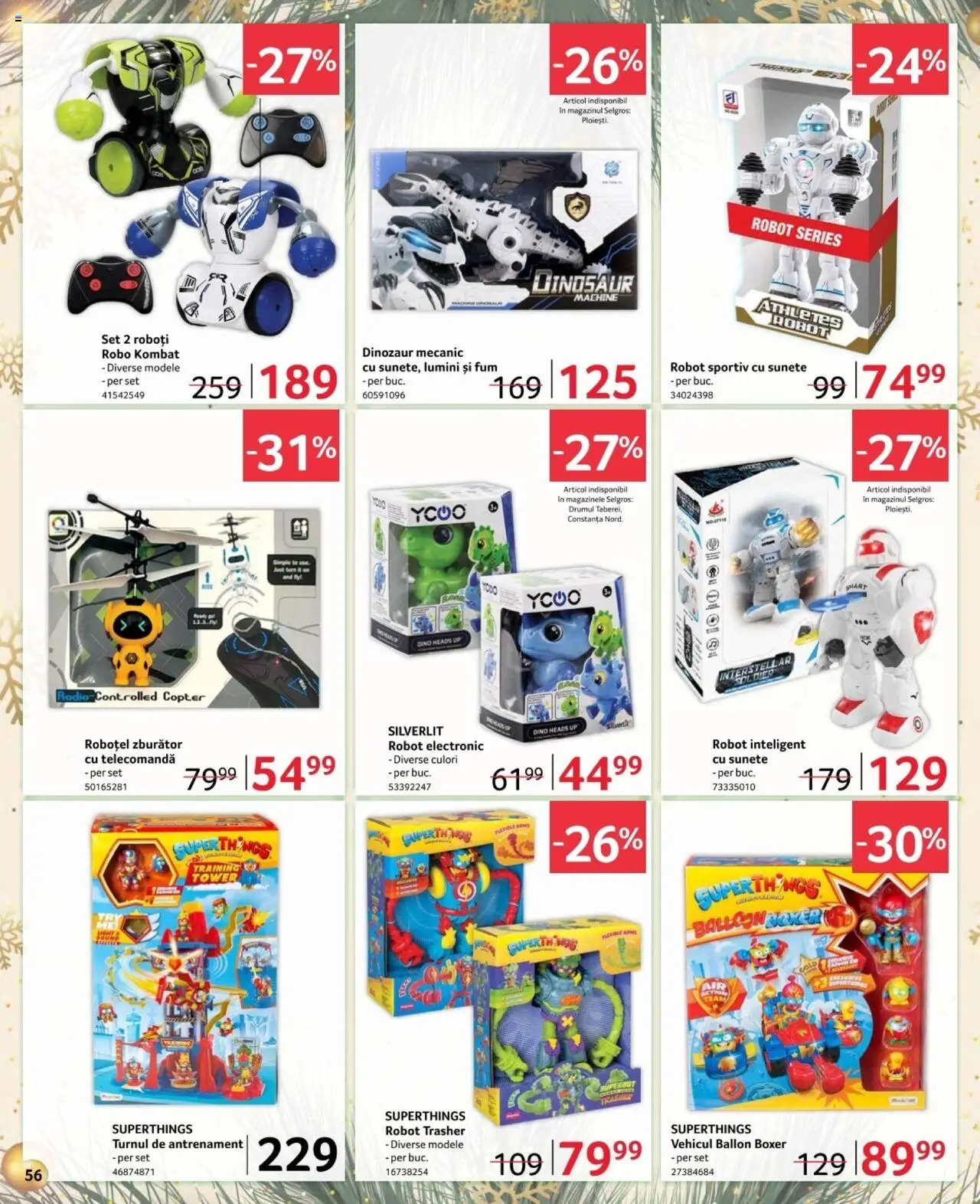 Catalog Selgros 6 - 24 Decembrie 2024 | Pagina 56