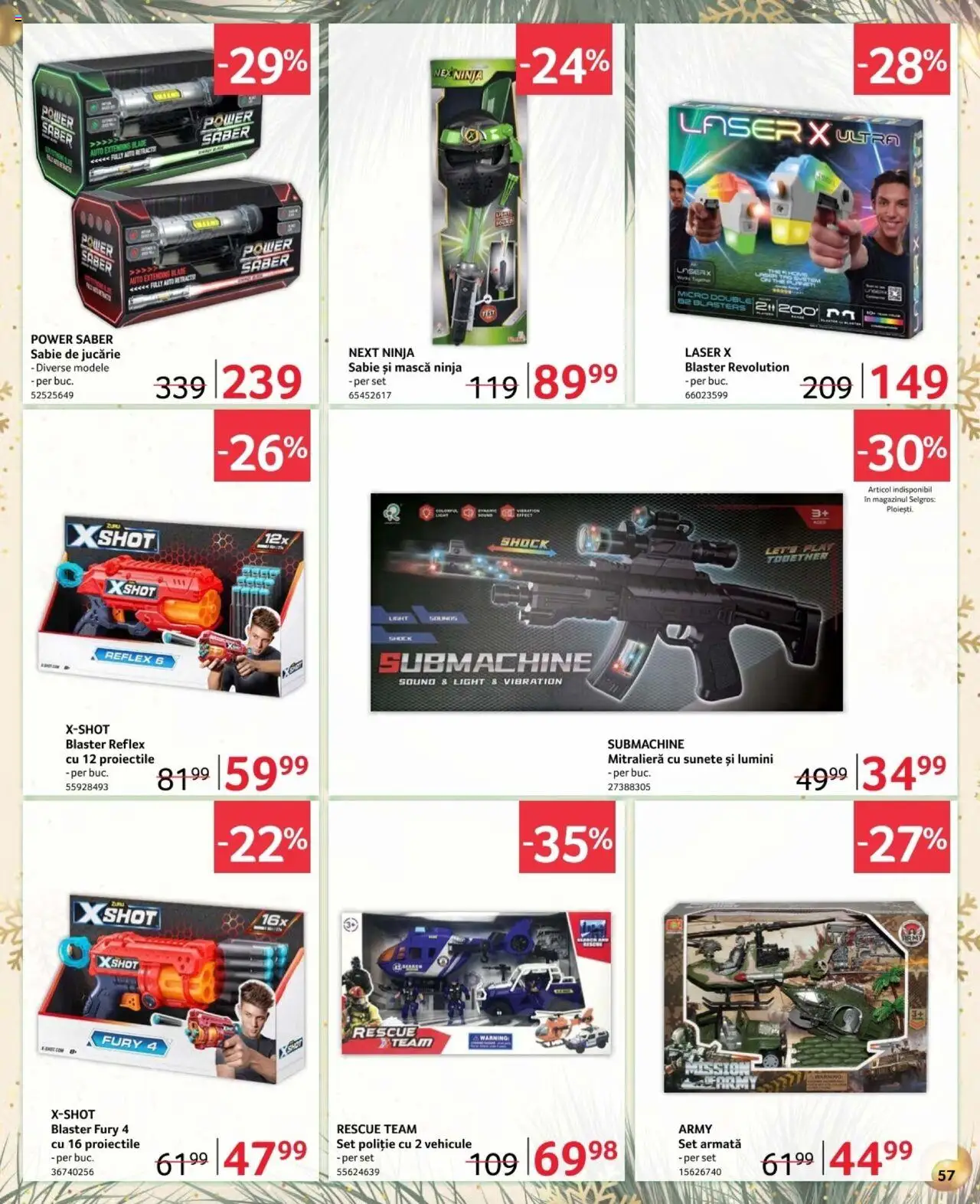 Catalog Selgros 6 - 24 Decembrie 2024 | Pagina 57