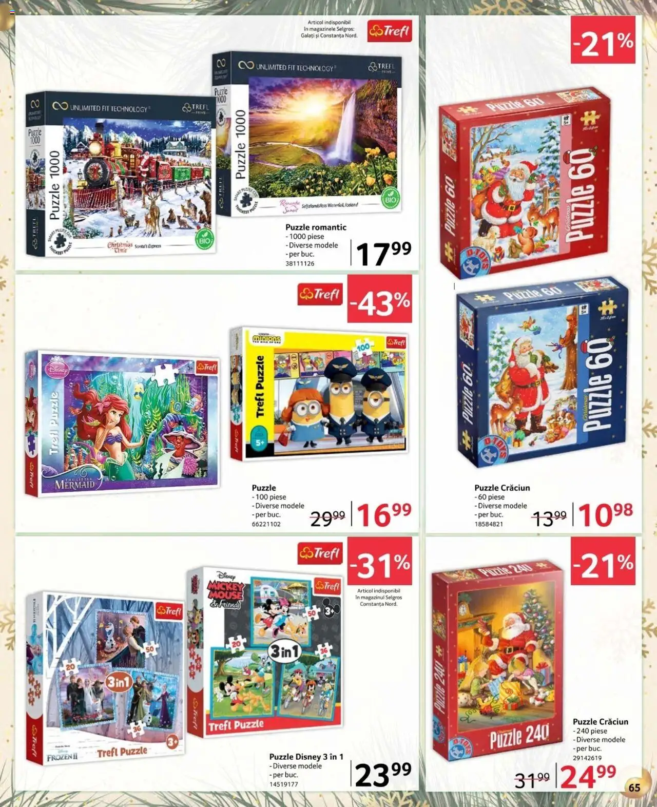 Catalog Selgros 6 - 24 Decembrie 2024 | Pagina 65