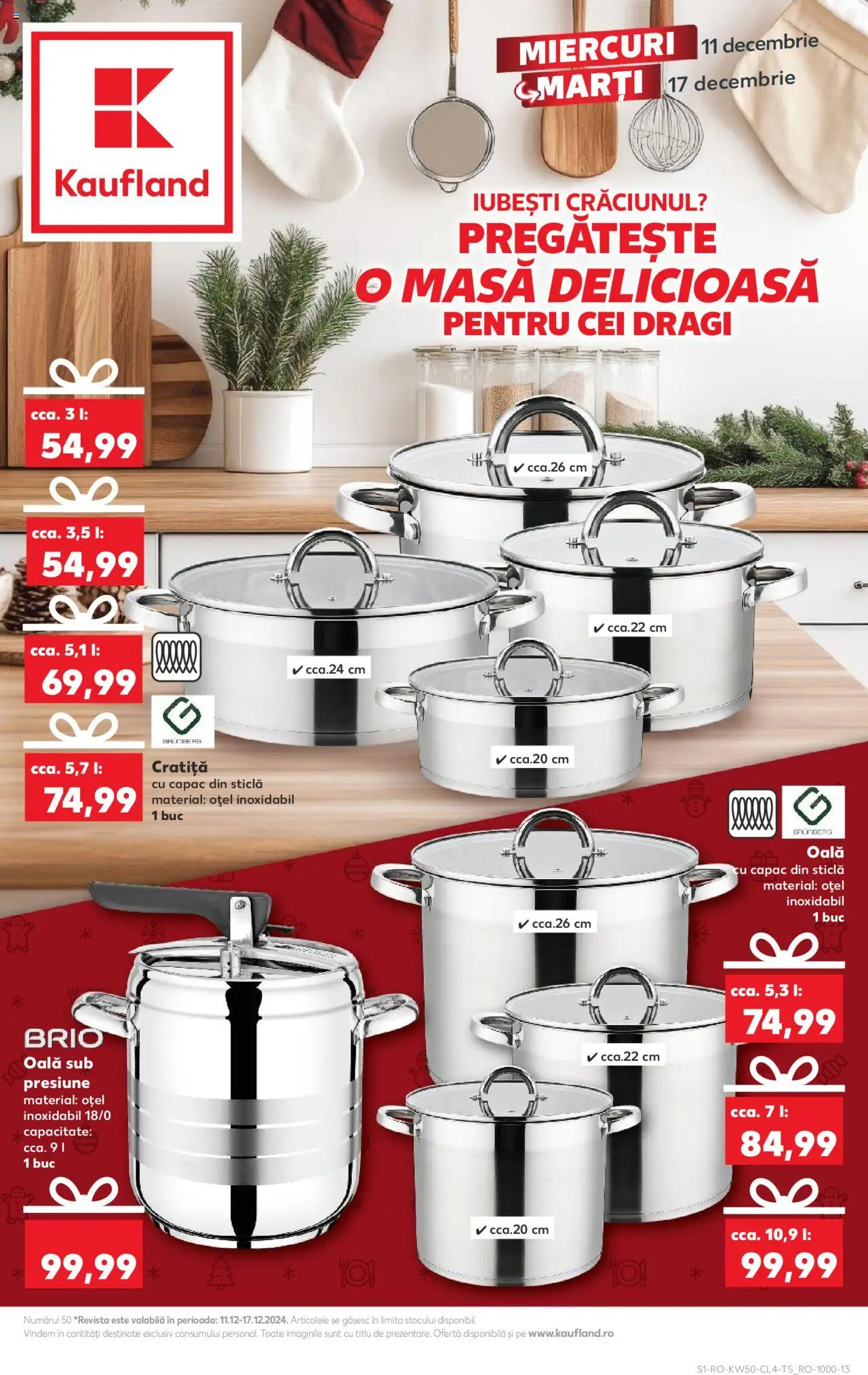 Catalog Kaufland 11 - 17 Decembrie 2024 | Pagina 1