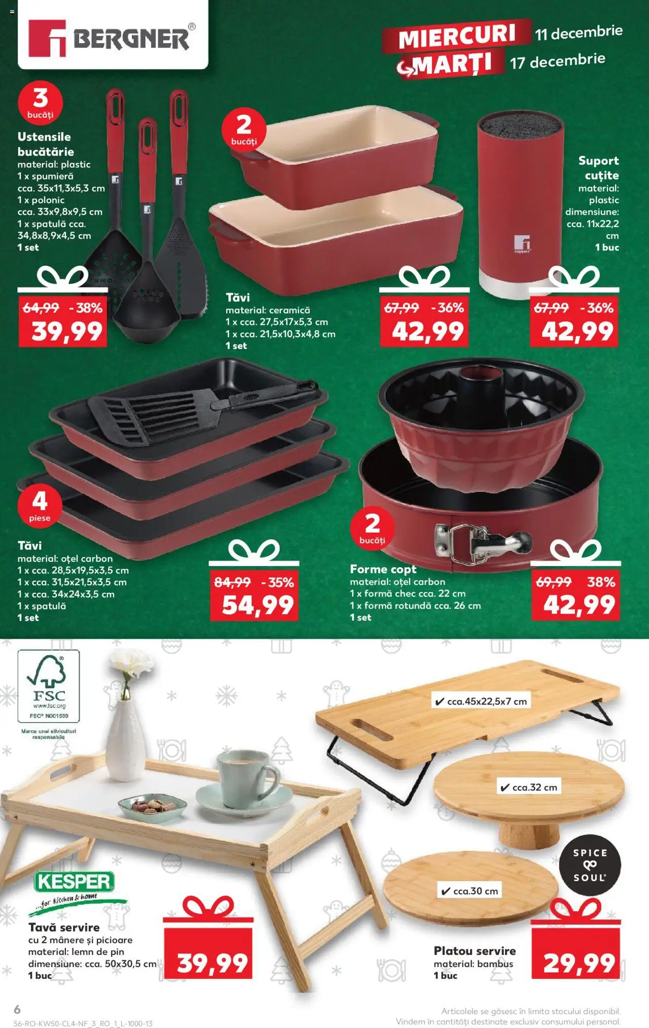 Catalog Kaufland 11 - 17 Decembrie 2024 | Pagina 6