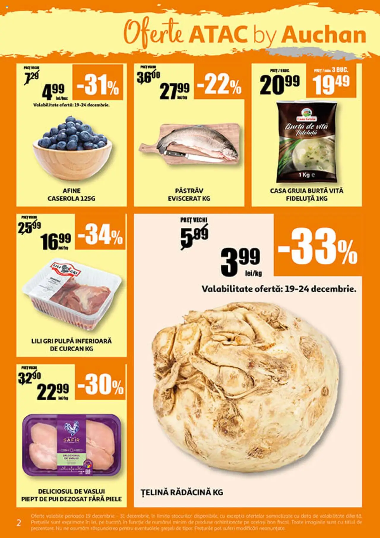 Catalog Auchan 19 - 31 Decembrie 2024 | Pagina 2