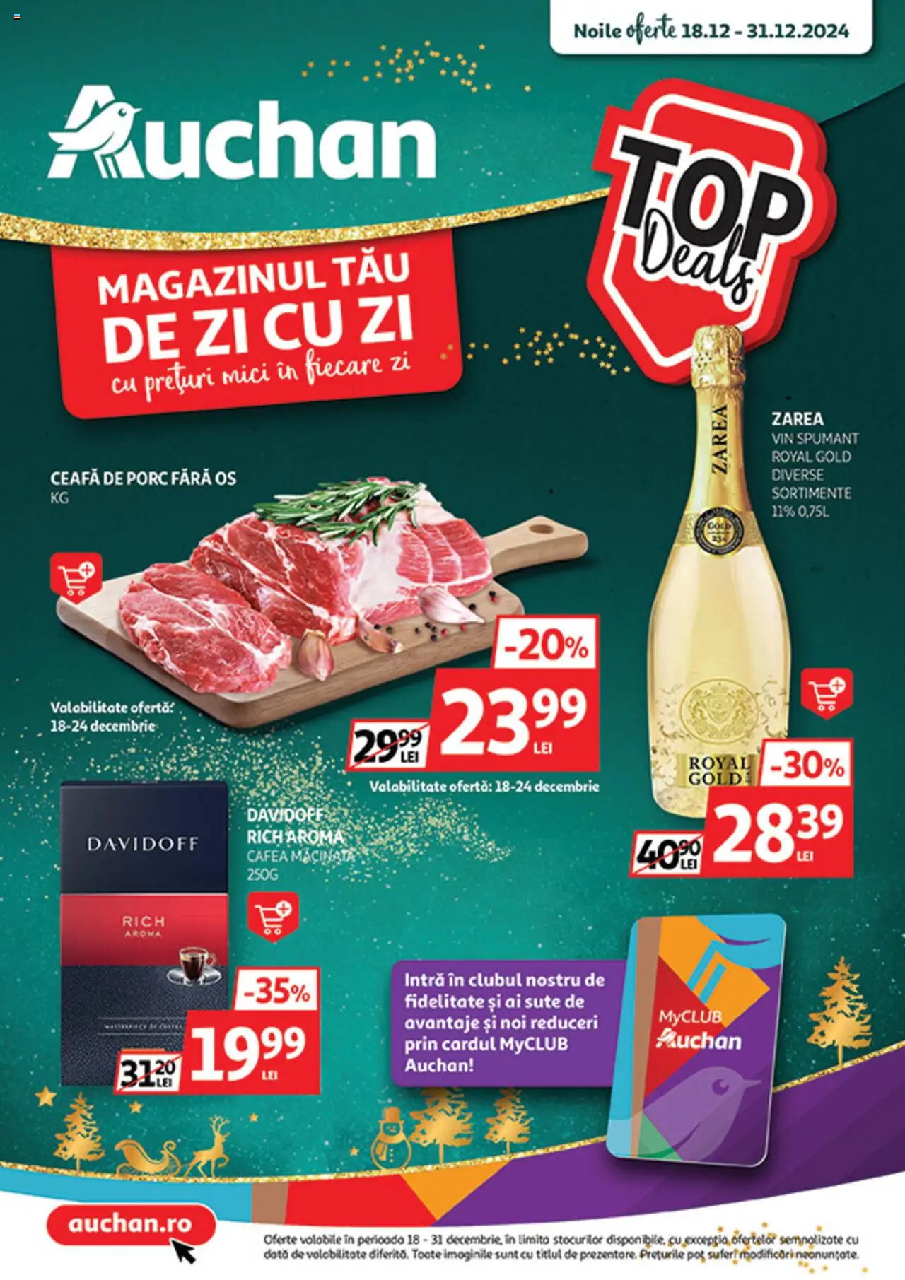Catalog Auchan 18 - 31 Decembrie 2024 | Pagina 1