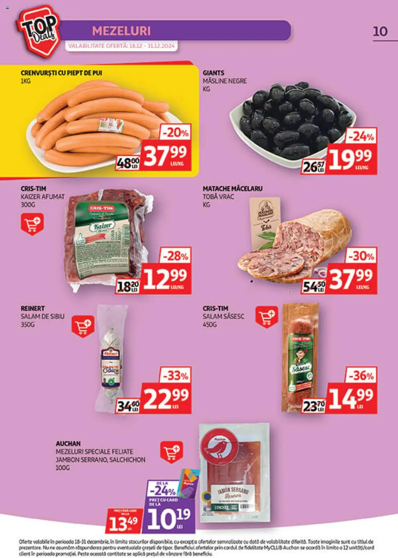 Catalog Auchan 18 - 31 Decembrie 2024 | Pagina 10