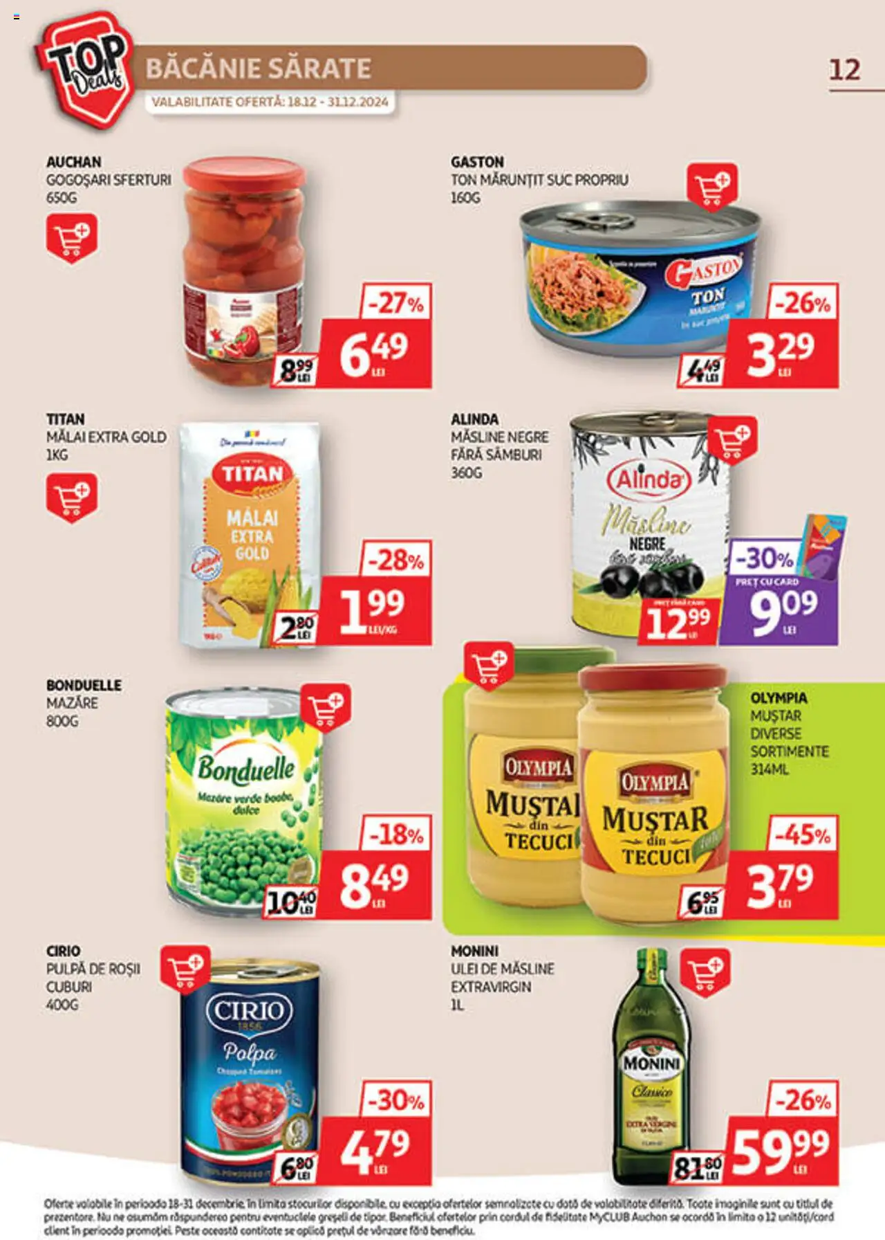 Catalog Auchan 18 - 31 Decembrie 2024 | Pagina 12
