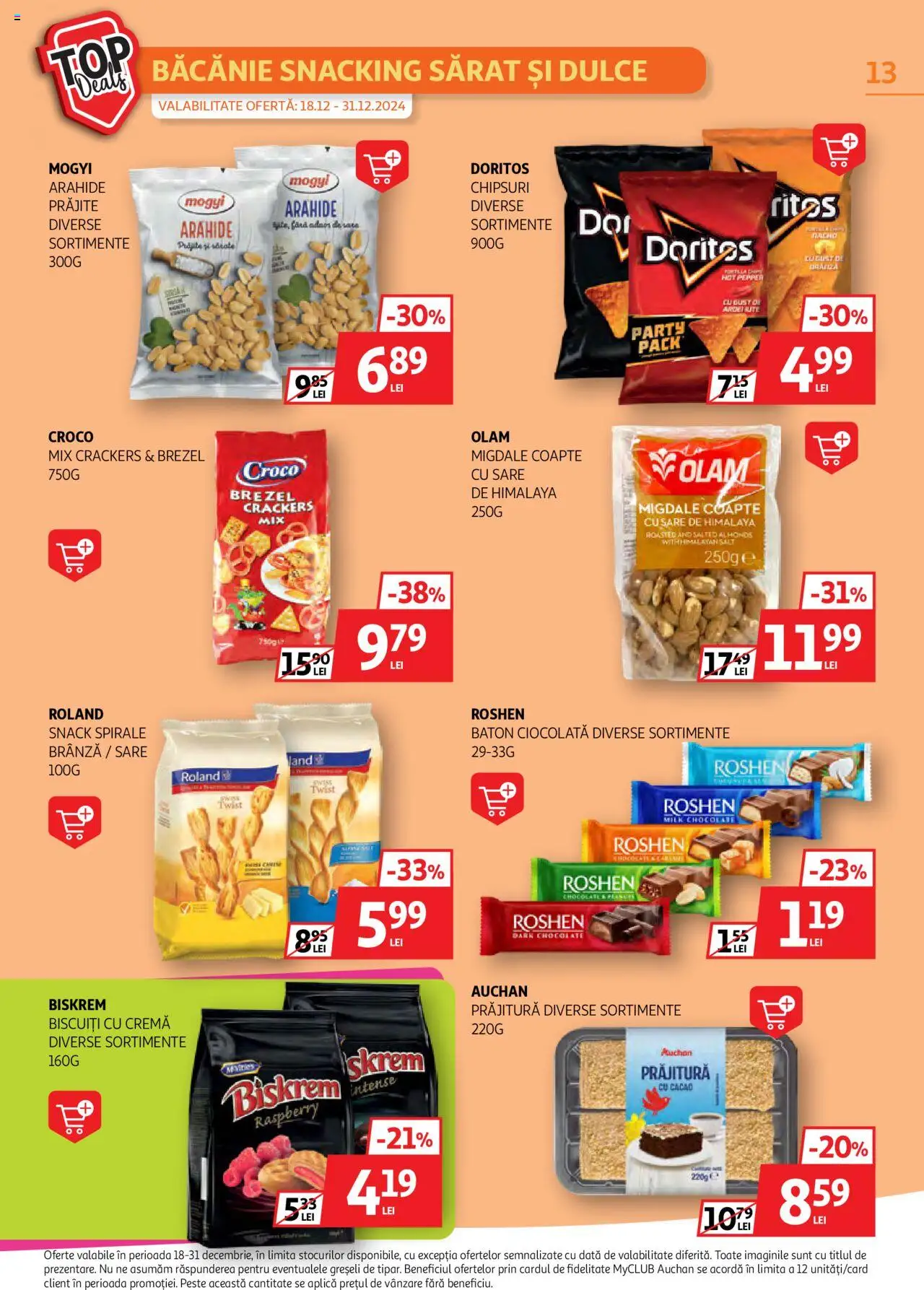 Catalog Auchan 18 - 31 Decembrie 2024 | Pagina 13