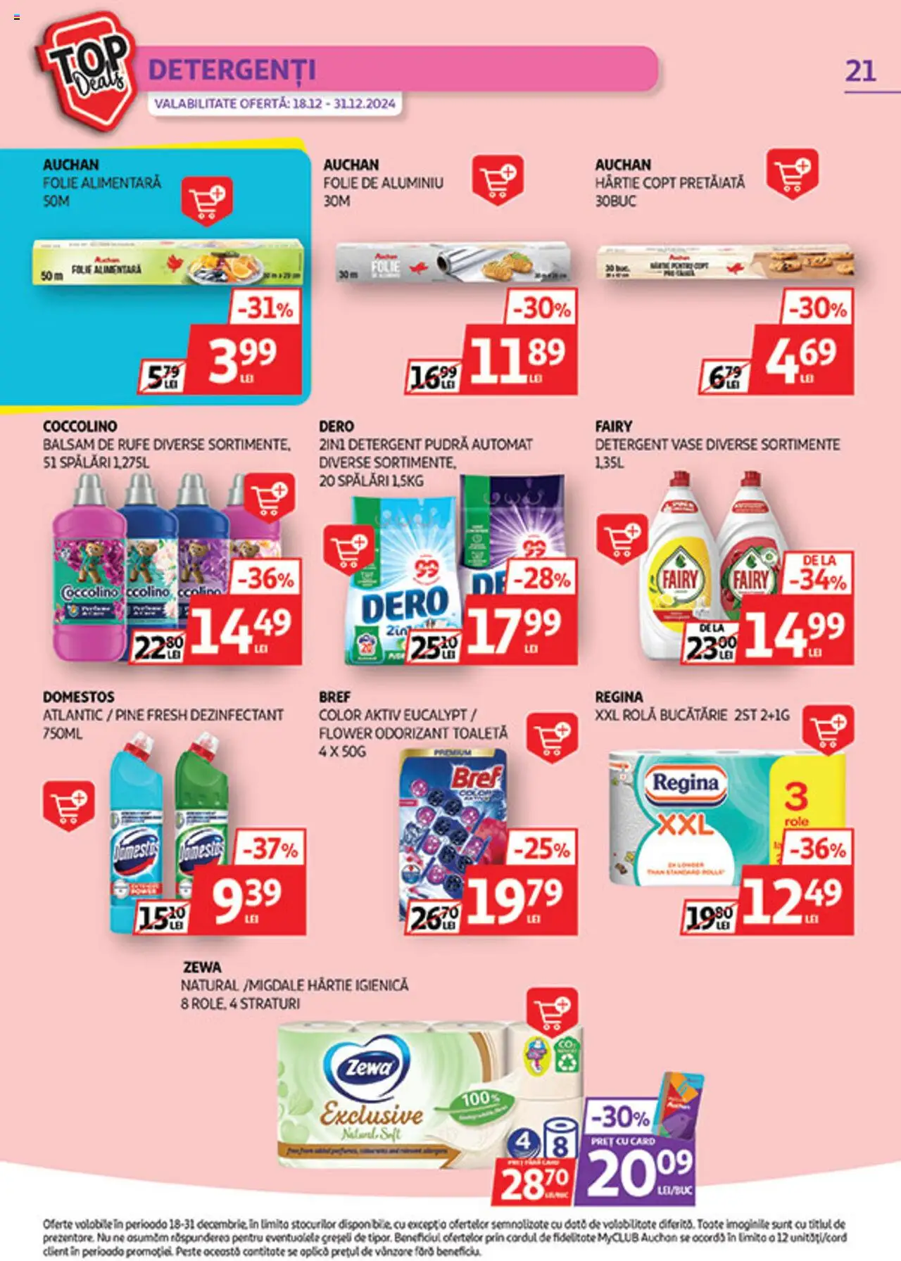 Catalog Auchan 18 - 31 Decembrie 2024 | Pagina 21
