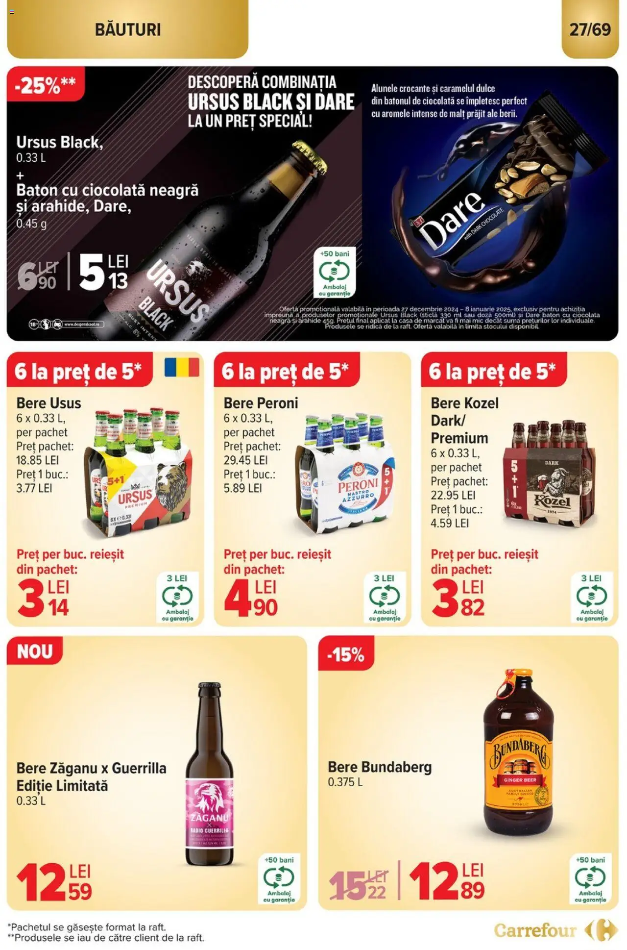 Catalog Carrefour 27 Decembrie 2024 - 7 Ianuarie 2025 | Pagina 27