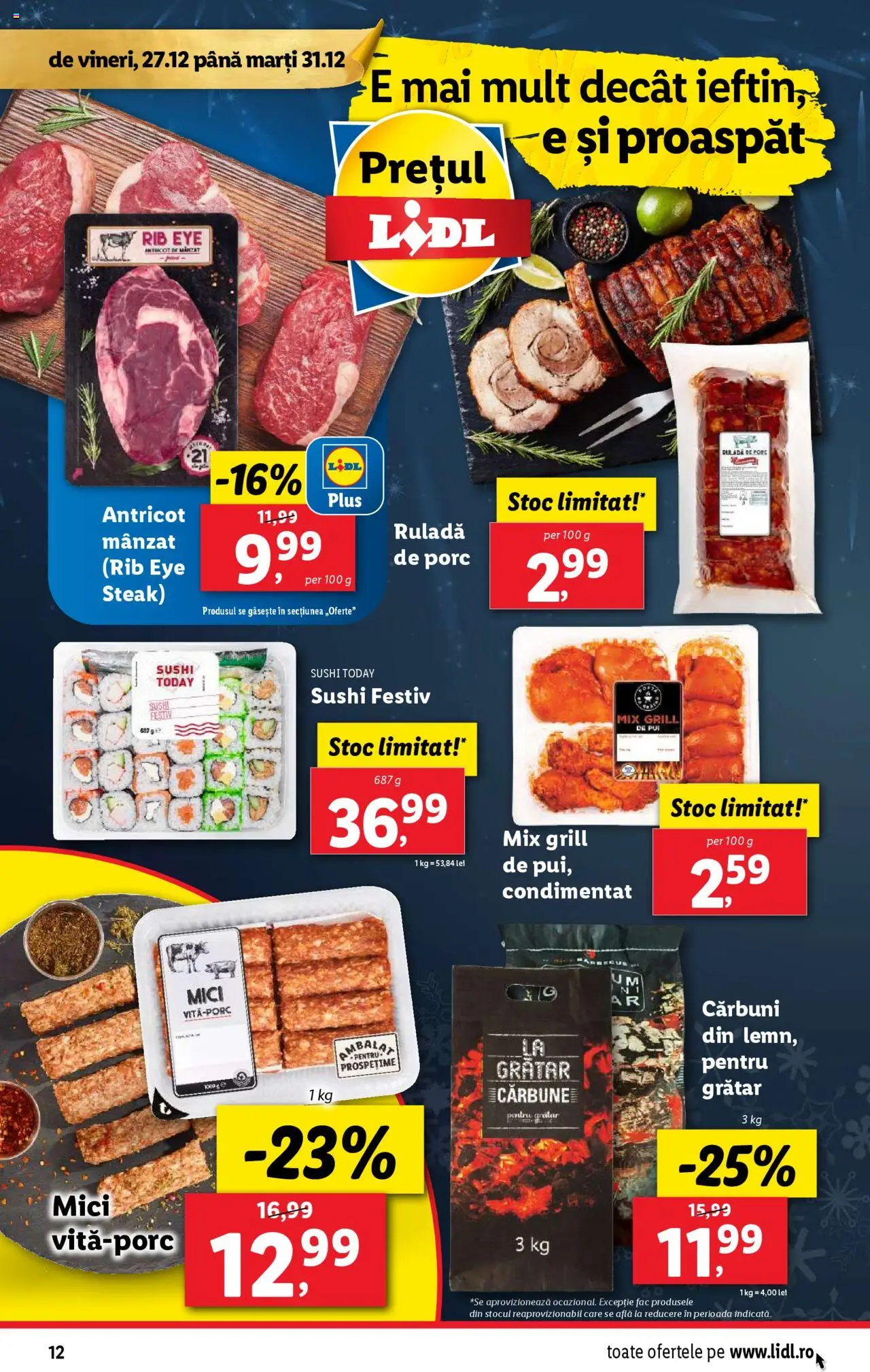 Catalog LIDL 27 - 31 Decembrie 2024 | Pagina 12