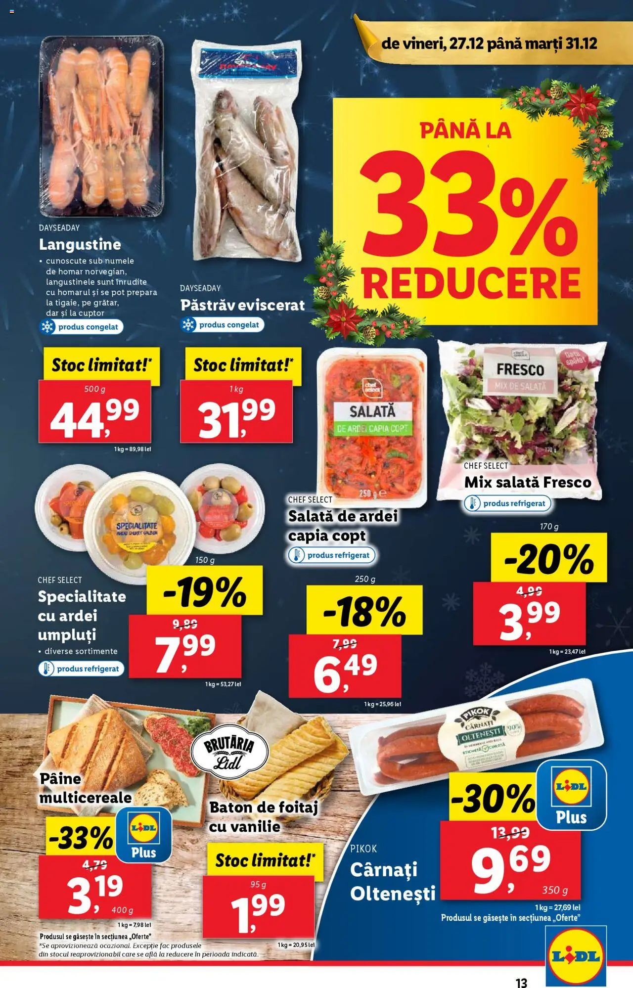 Catalog LIDL 27 - 31 Decembrie 2024 | Pagina 13