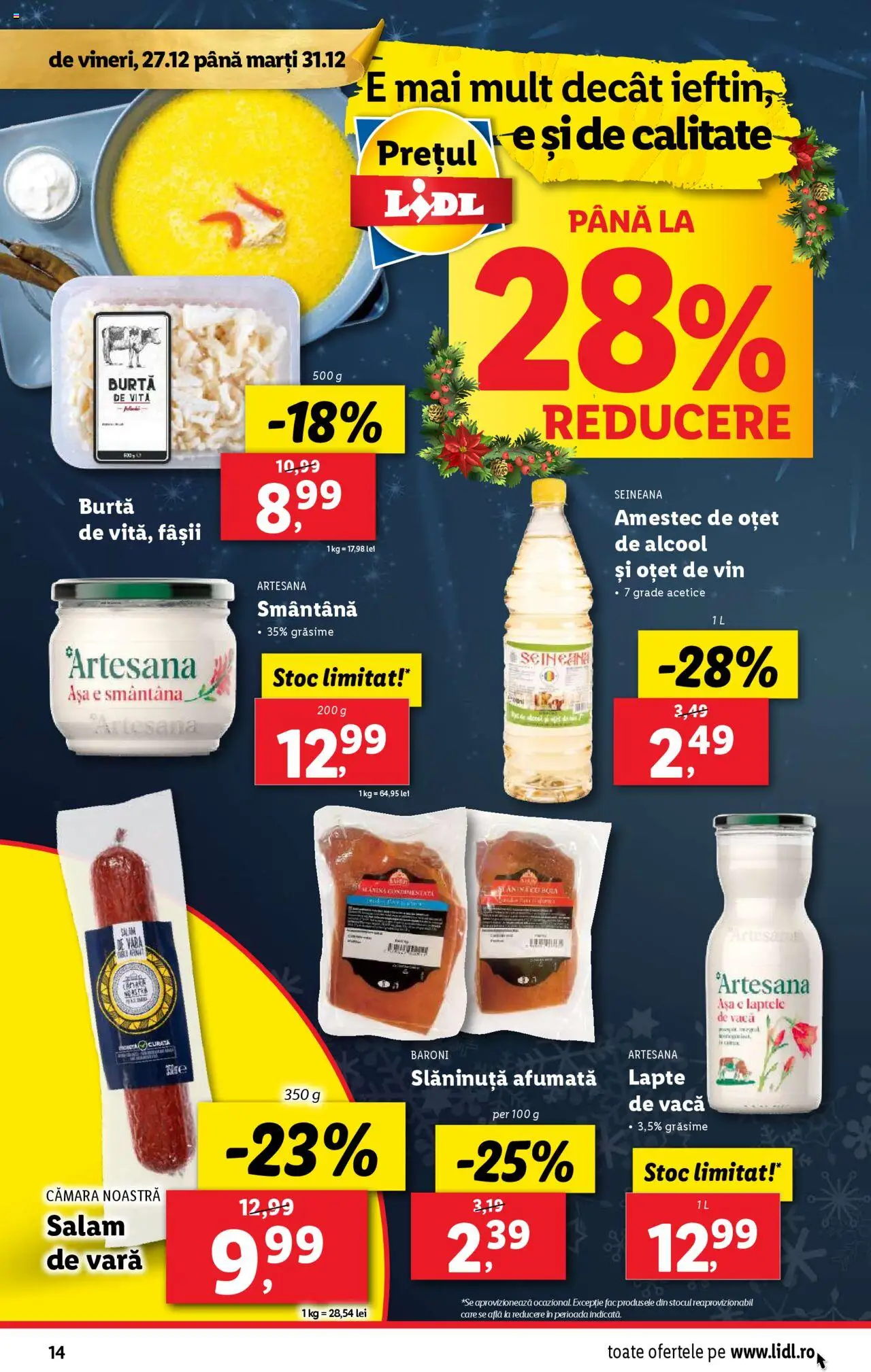 Catalog LIDL 27 - 31 Decembrie 2024 | Pagina 14