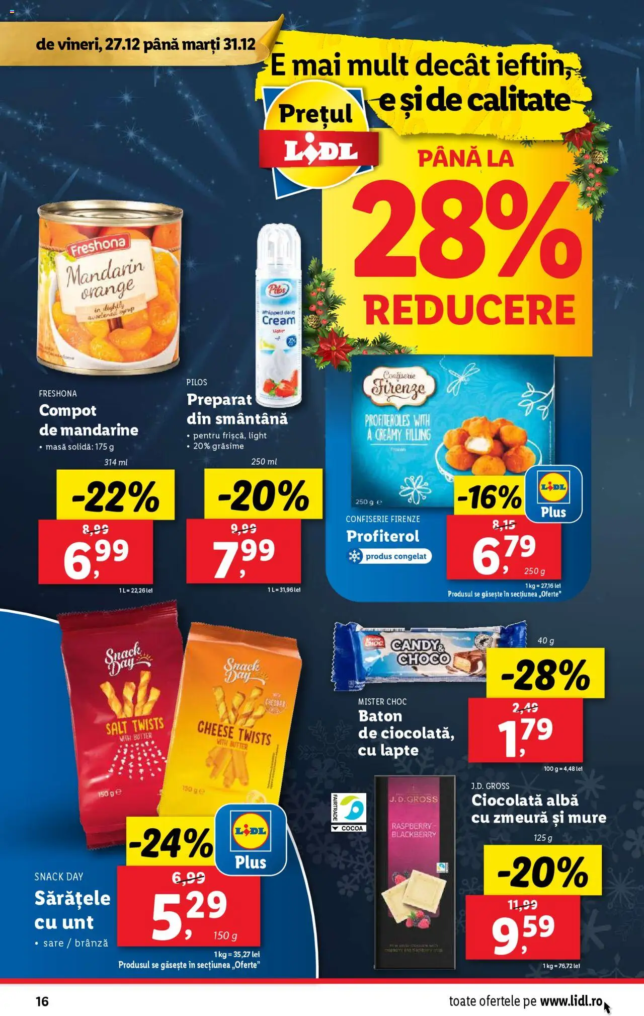 Catalog LIDL 27 - 31 Decembrie 2024 | Pagina 16