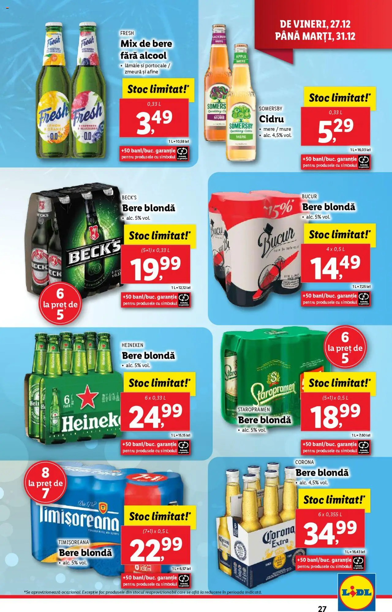 Catalog LIDL 27 - 31 Decembrie 2024 | Pagina 27