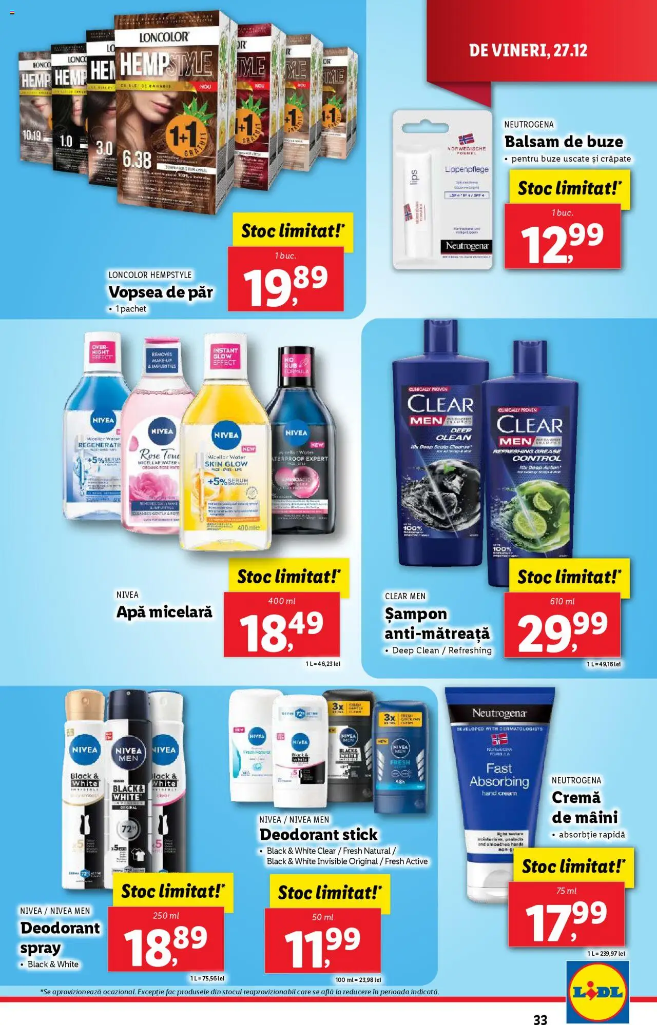 Catalog LIDL 27 - 31 Decembrie 2024 | Pagina 33