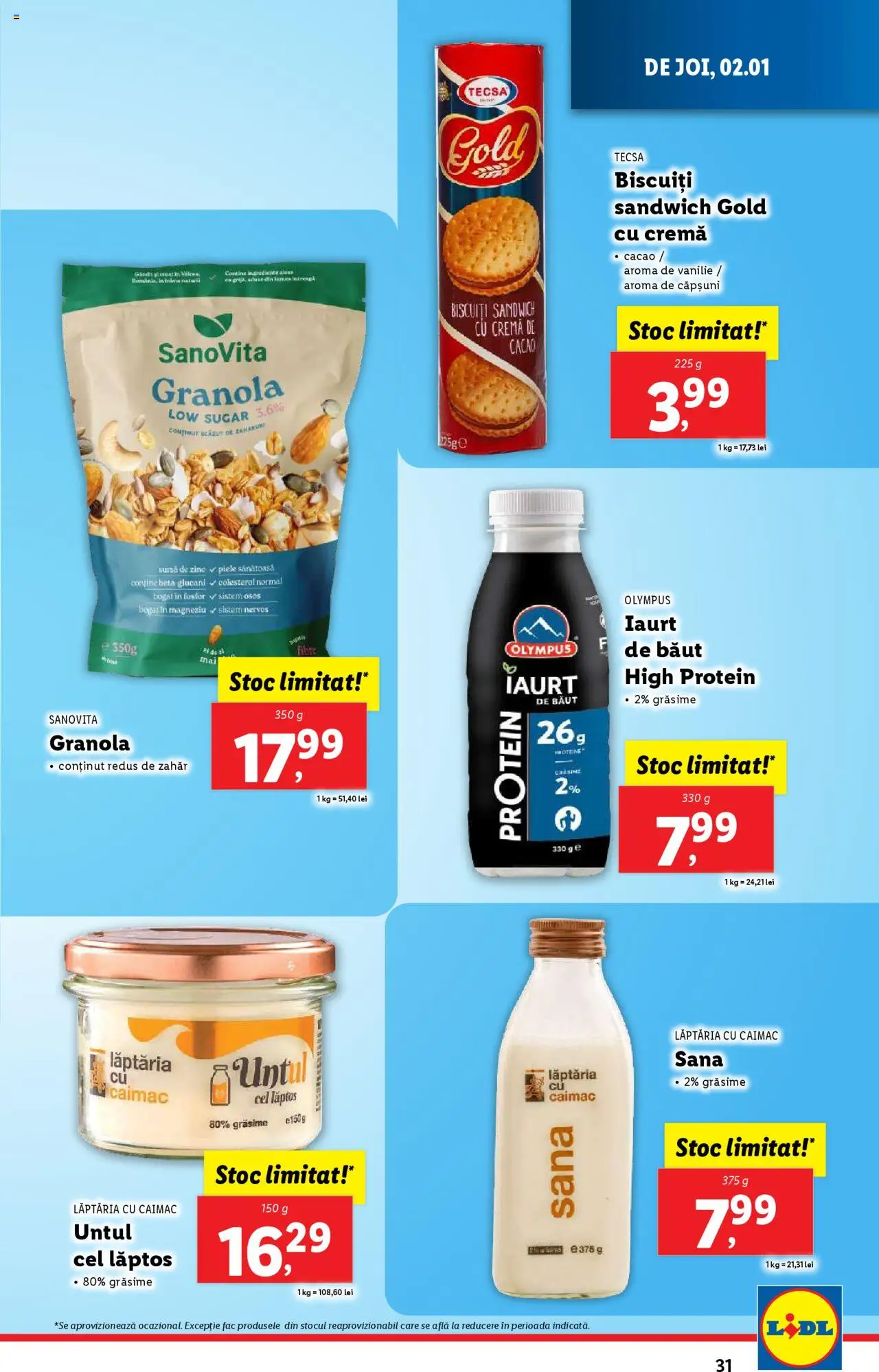 Catalog LIDL 2 - 5 Ianuarie 2025 | Pagina 31