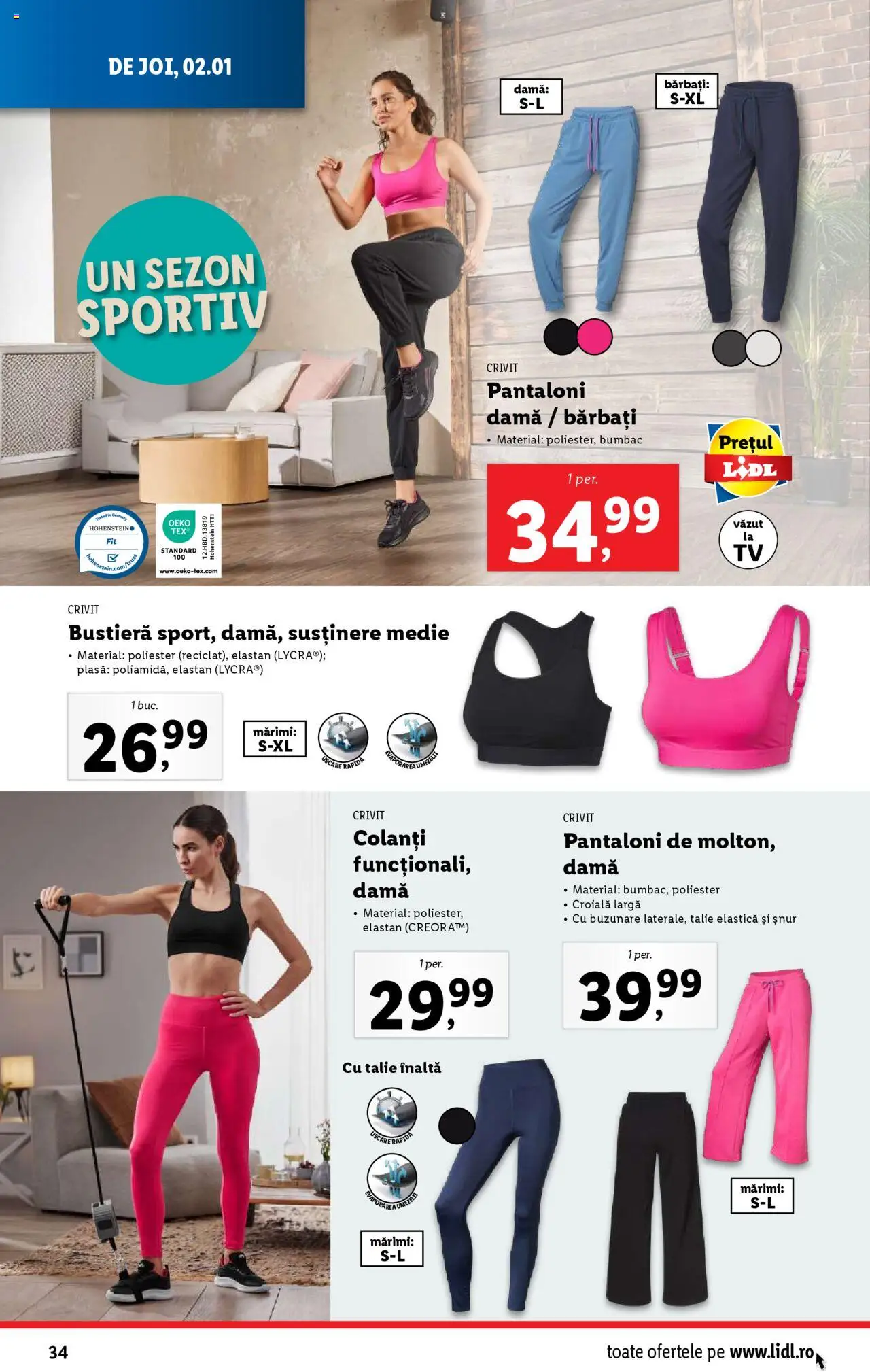 Catalog LIDL 2 - 5 Ianuarie 2025 | Pagina 34