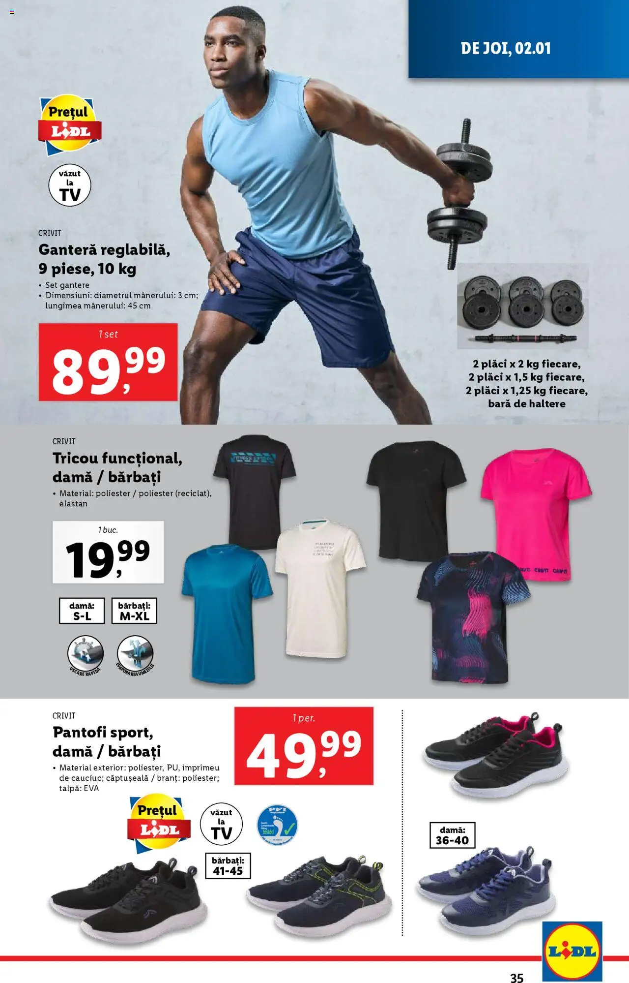 Catalog LIDL 2 - 5 Ianuarie 2025 | Pagina 35